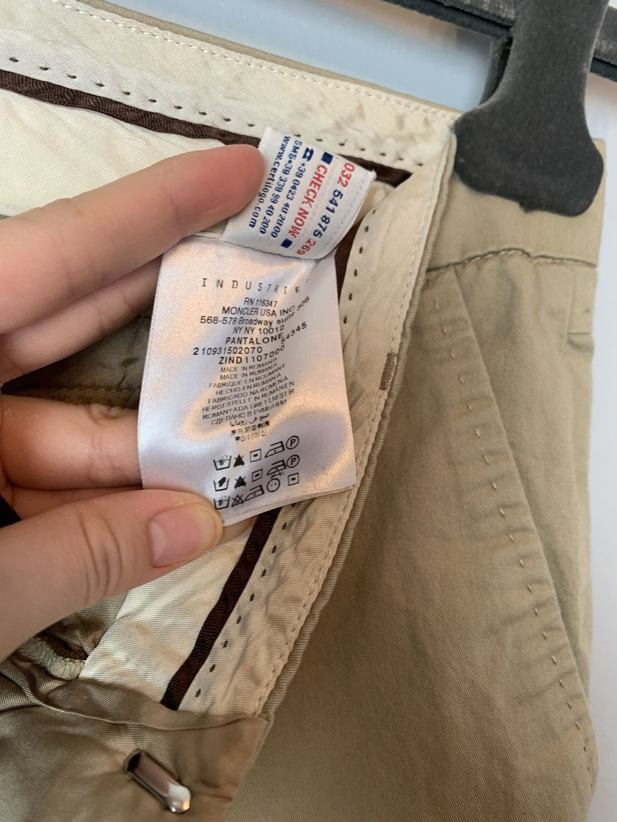Moncler Moncler Low Rise Y2K Office Siren Pants Slacks Khakis Size 27" / US 4 / IT 40 - 6 Thumbnail