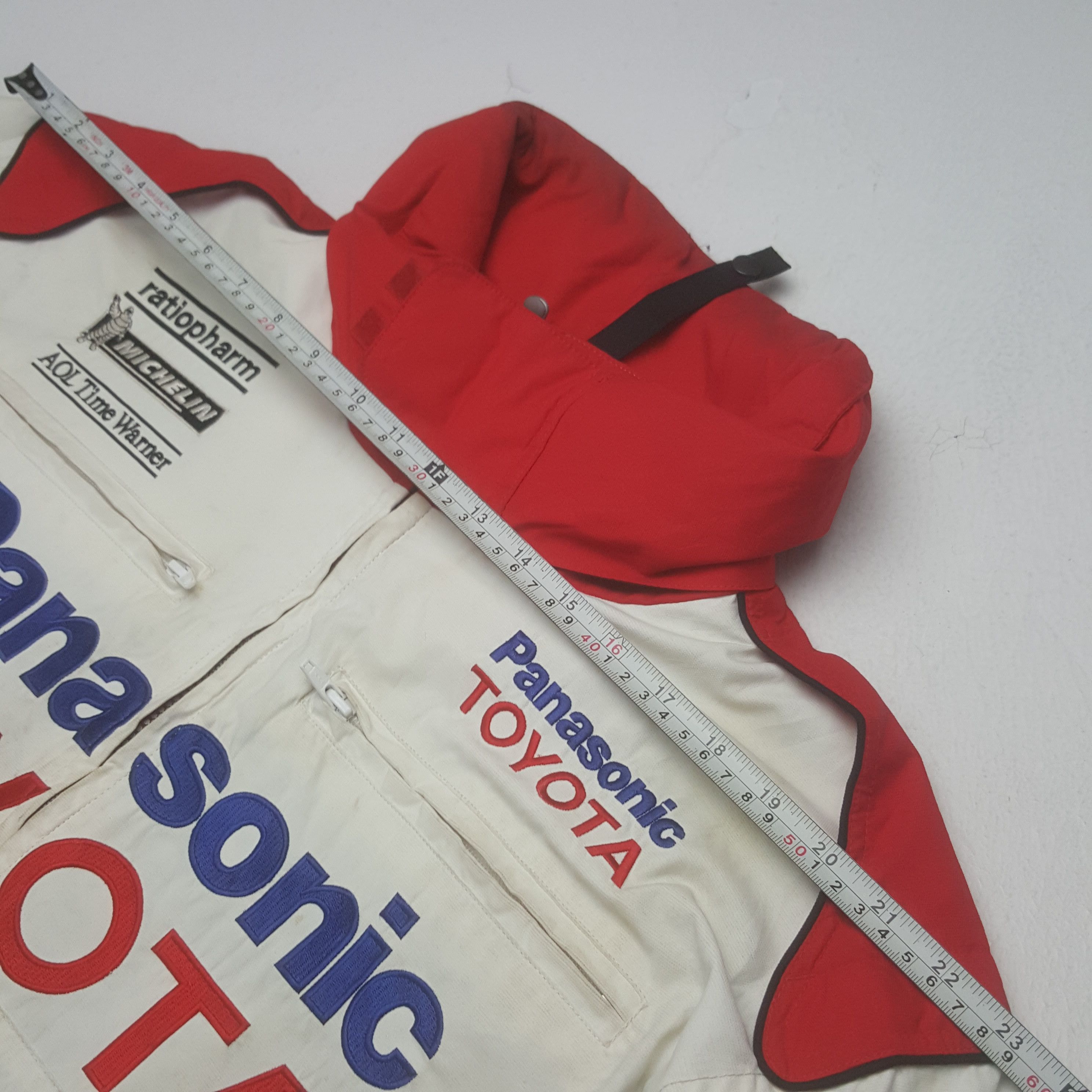 Japanese Brand × Vintage Vintage Panasonic Toyota Japanese Racing Utility Jacket Size US XL / EU 56 / 4 - 11 Thumbnail