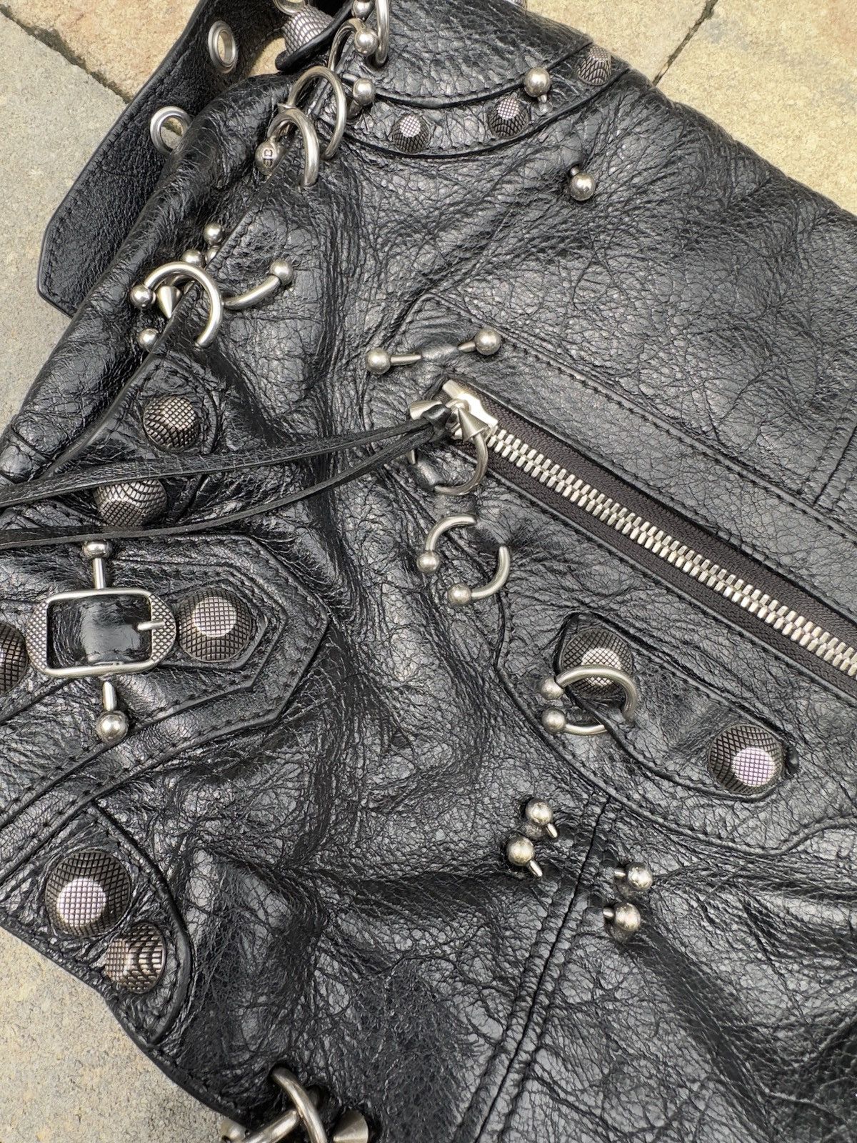 Balenciaga balenciaga medium le cagole piercing messenger bag Size ONE SIZE - 3 Thumbnail