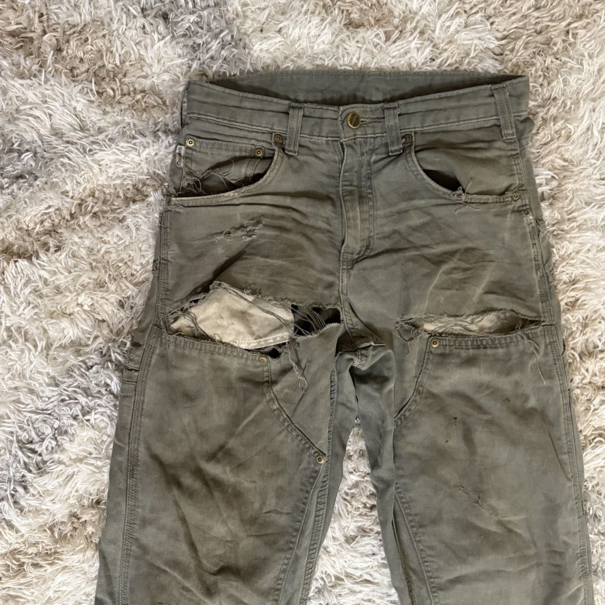 Carhartt Vintage y2k carhartt double knees slim pants Size US 28 / EU 44 - 5 Thumbnail