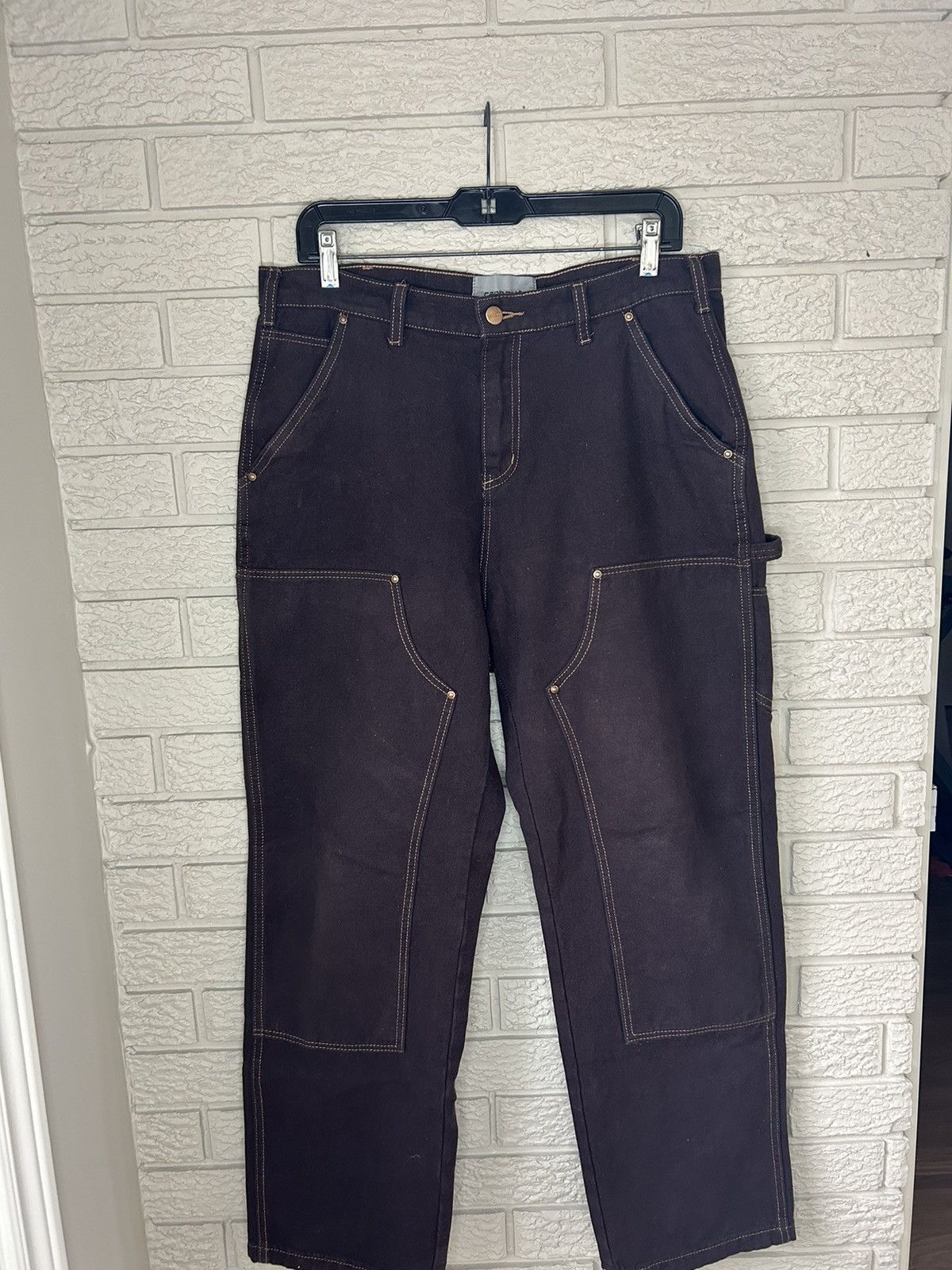 Carhartt × Carhartt Wip × Vintage Vintage Carhartt Double Knees Work In Progress Size US 33 - 7 Thumbnail
