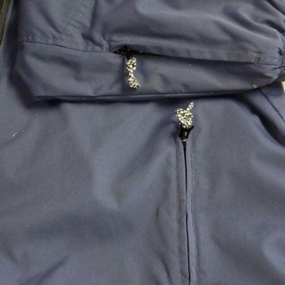 Eddie Bauer Eddie Bauer Blue Zippered Fleece Interior Nylon Cinched Sz. Size US L / EU 52-54 / 3 - 6 Thumbnail