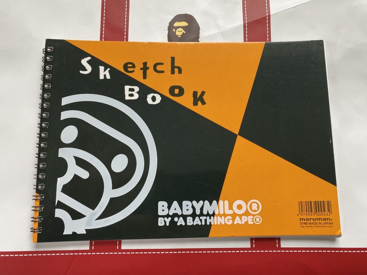 Bape Baby Milo Sketch Book Size ONE SIZE - 1 Thumbnail