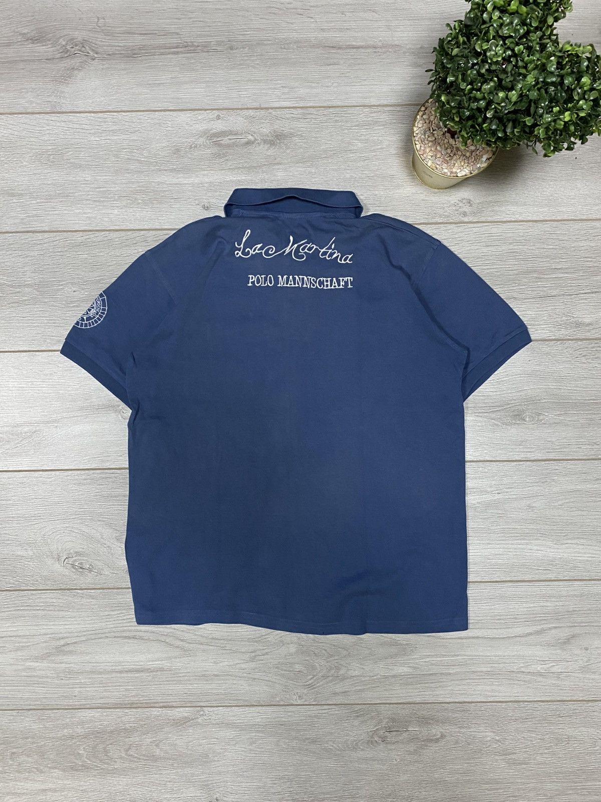 La Martina Vintage La Martina Porsche polo team t shirt Size US XL / EU 56 / 4 - 2 Thumbnail