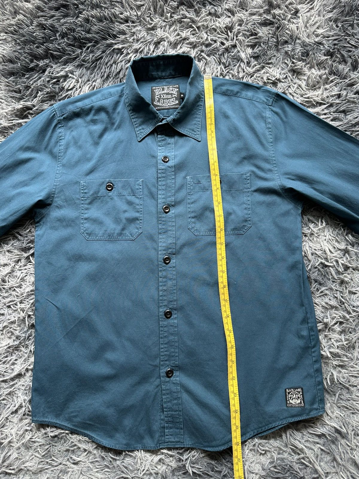 Shellac 2010's XFRM Black Label button up shirt Size US S / EU 44-46 / 1 - 9 Thumbnail
