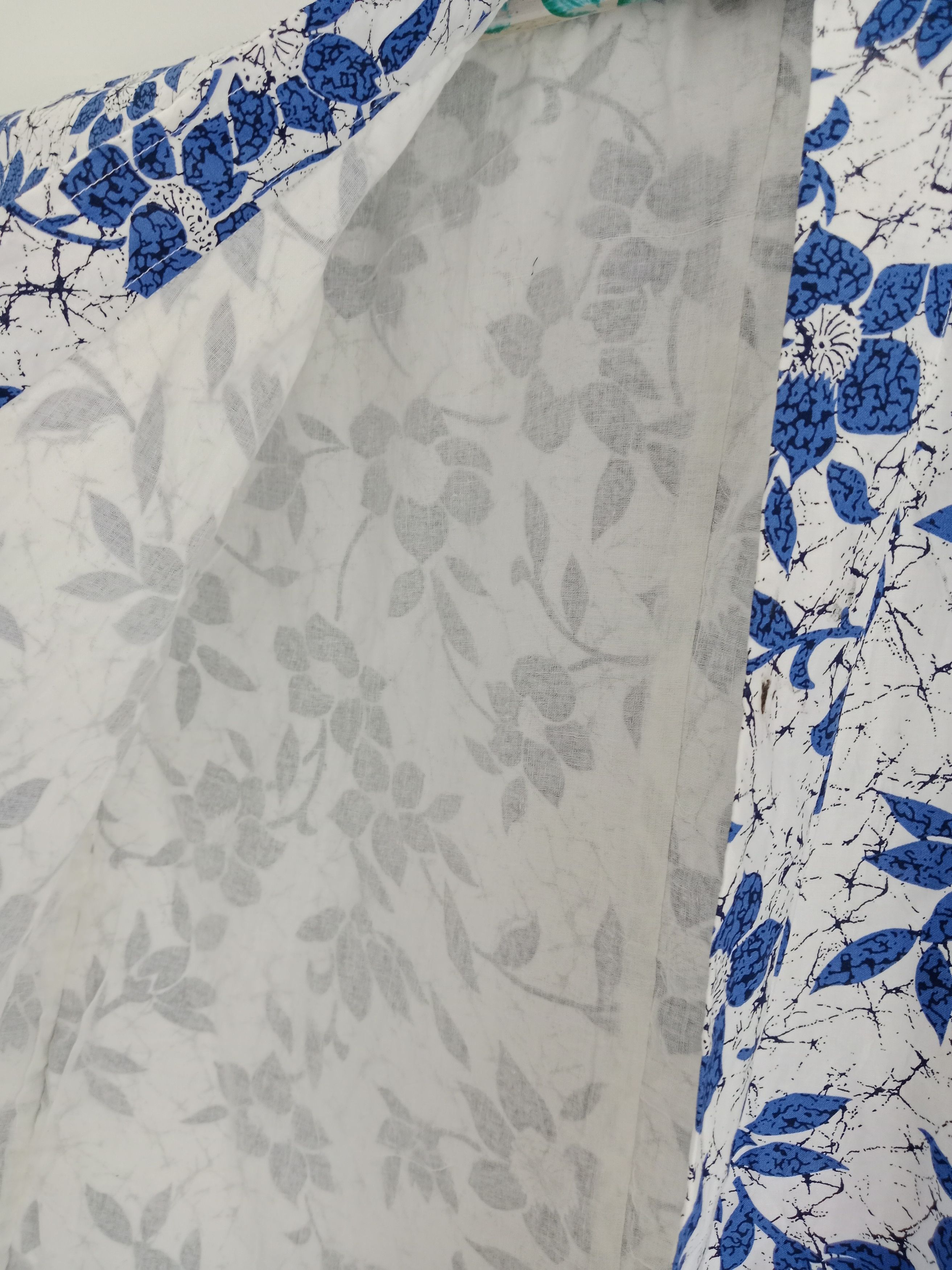 Japanese Brand Vintage Jinbei Kimono Flower Motif With Pocket Size US L / EU 52-54 / 3 - 6 Thumbnail