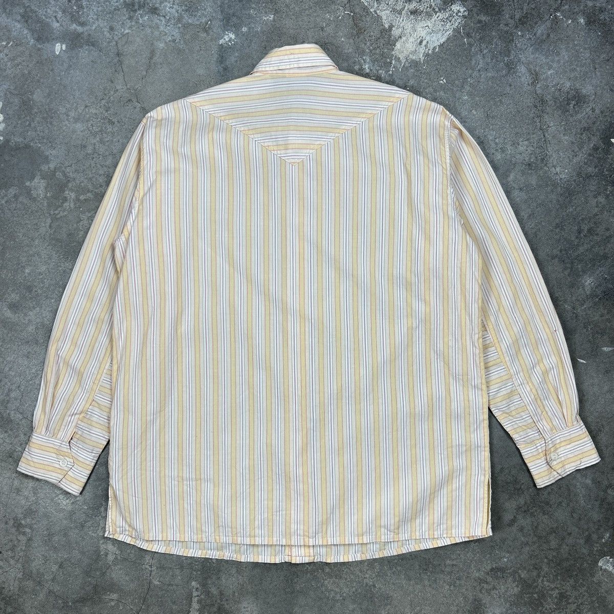 Japanese Brand × Kansai Yamamoto × Vintage 1990s Kansai Profumo - Geometric Lines Size US M / EU 48-50 / 2 - 12 Thumbnail