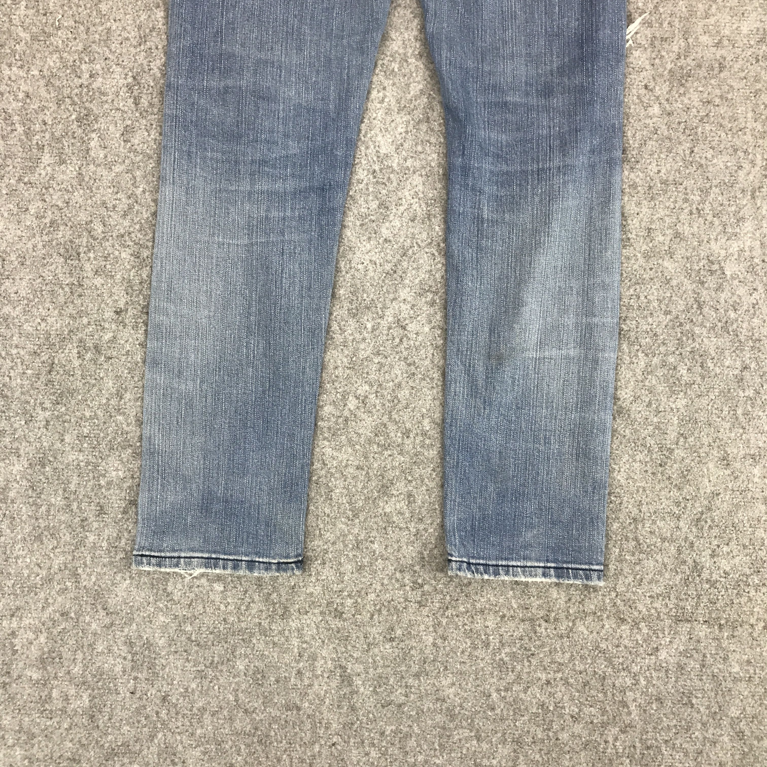 Armani × Giorgio Armani ARMANI JEANS DISTRESSED DESIGN DENIM JEANS Size US 30 / EU 46 - 6 Thumbnail