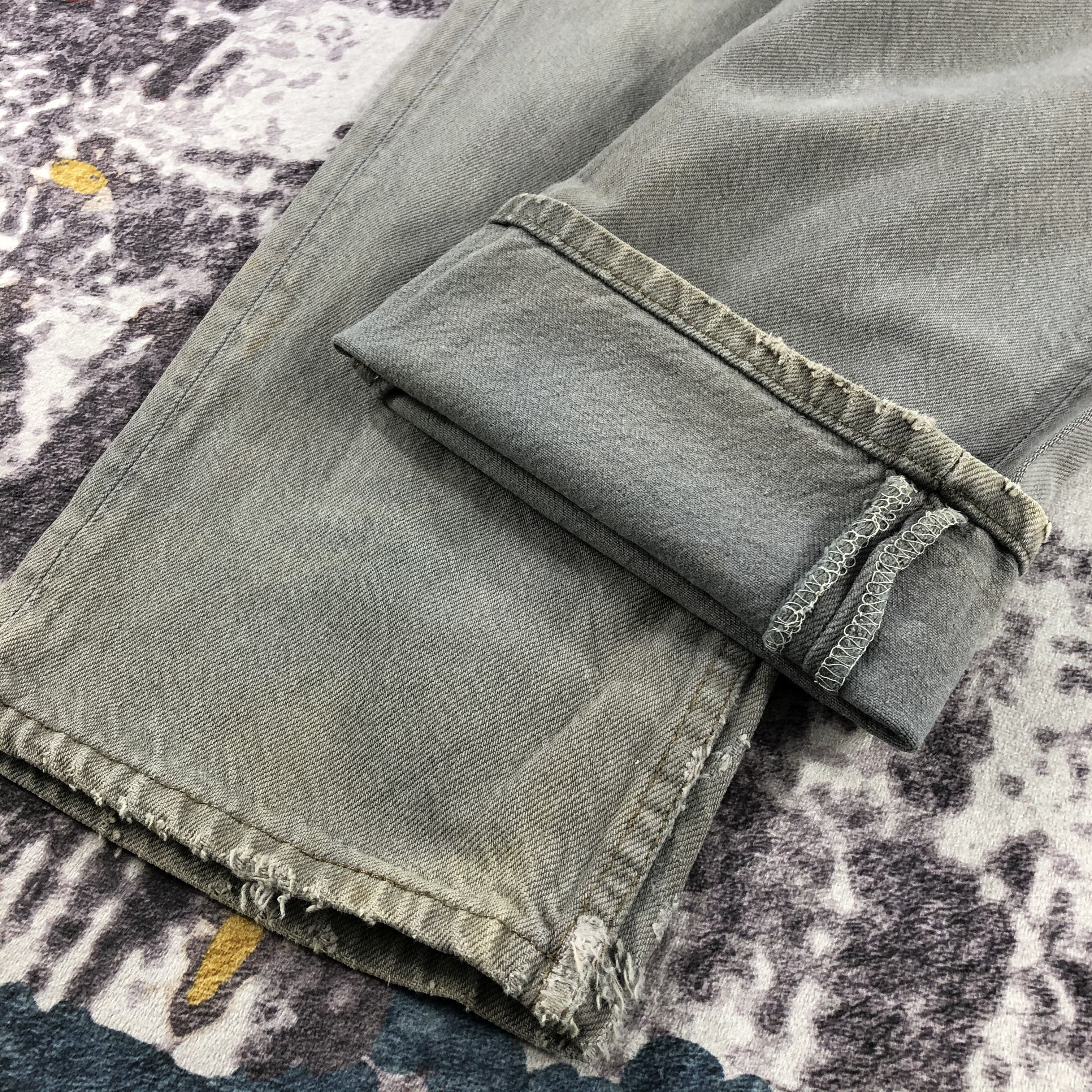 Levi's × Vintage Vintage 90s Faded Black Levis 501 Jeans-JM2598 Size US 33 - 8 Thumbnail