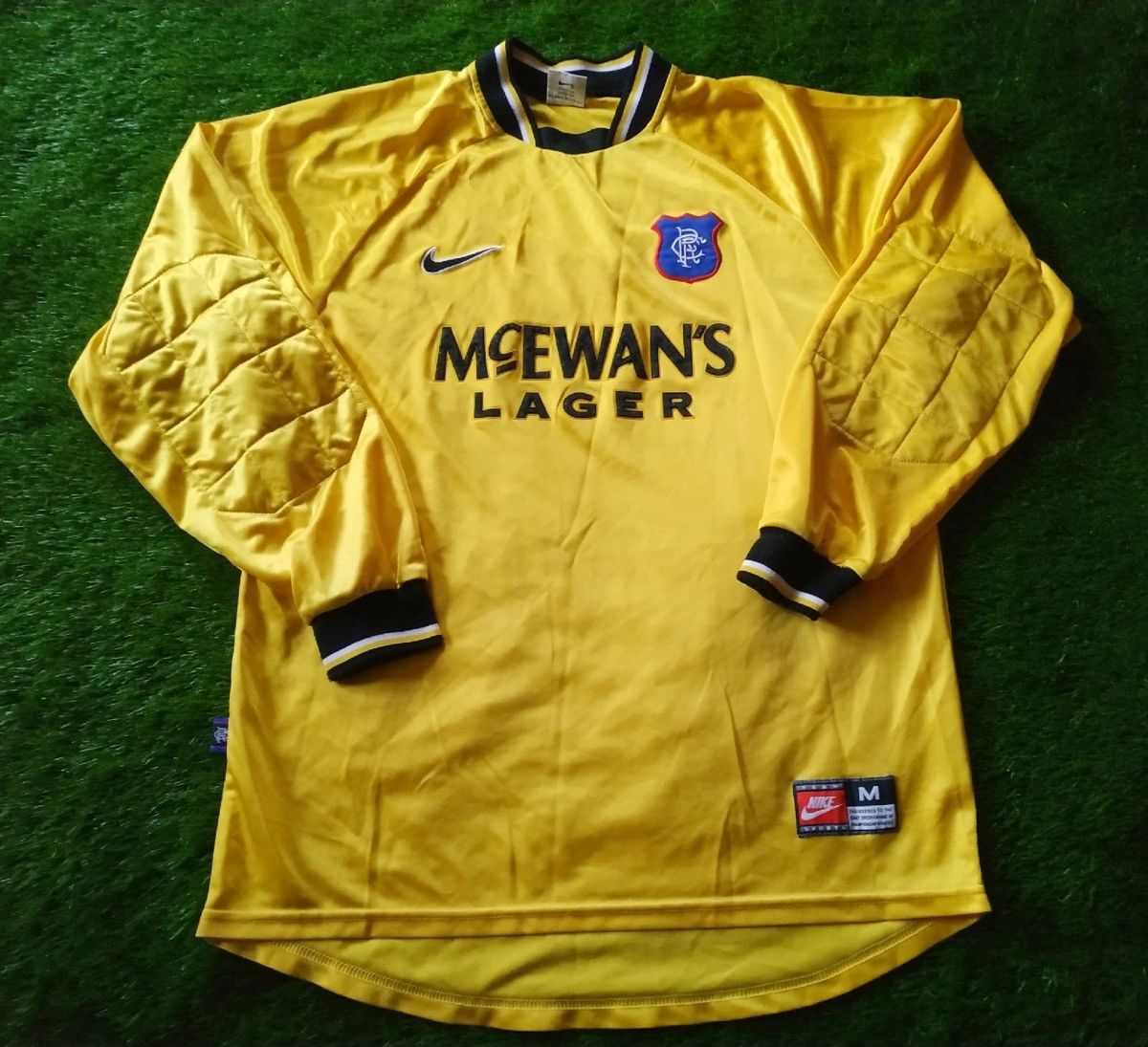 Nike Rangers Glasgow 1997/1999 goalkeeper shirt jersey Size US M / EU 48-50 / 2 - 1 Thumbnail