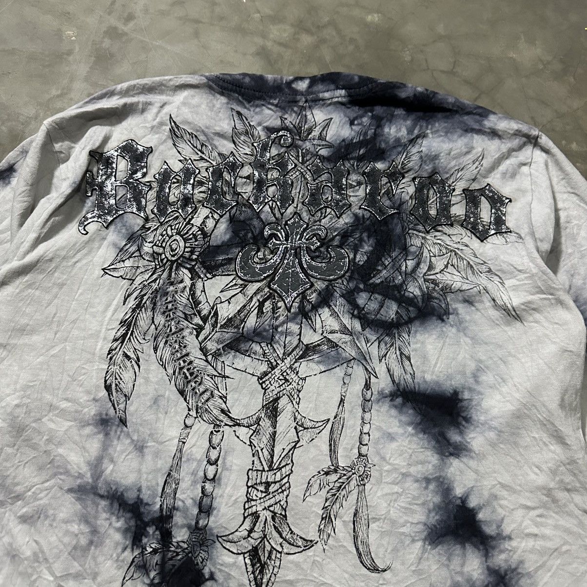 BUCKAROO BUCKAROO GOTHIC TRIBAL POEM LONGSLEEVE Size US XL / EU 56 / 4 - 10 Thumbnail