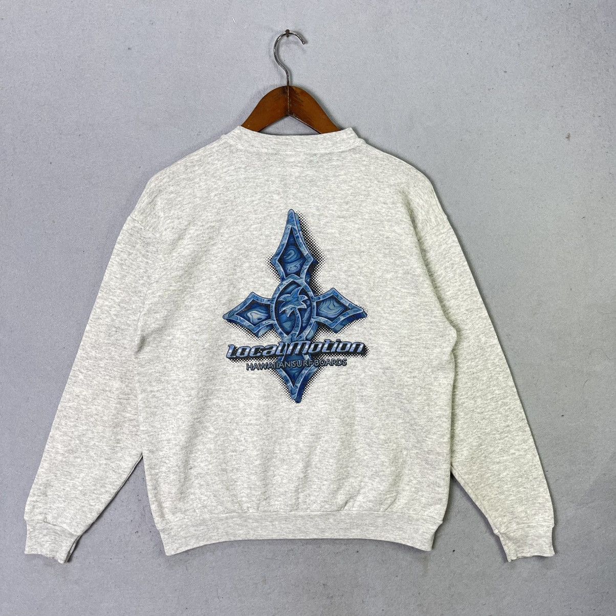 Vintage 90s Local Motion Hawaii Back Logo Sweatshirt Size US L / EU 52-54 / 3 - 1 Thumbnail