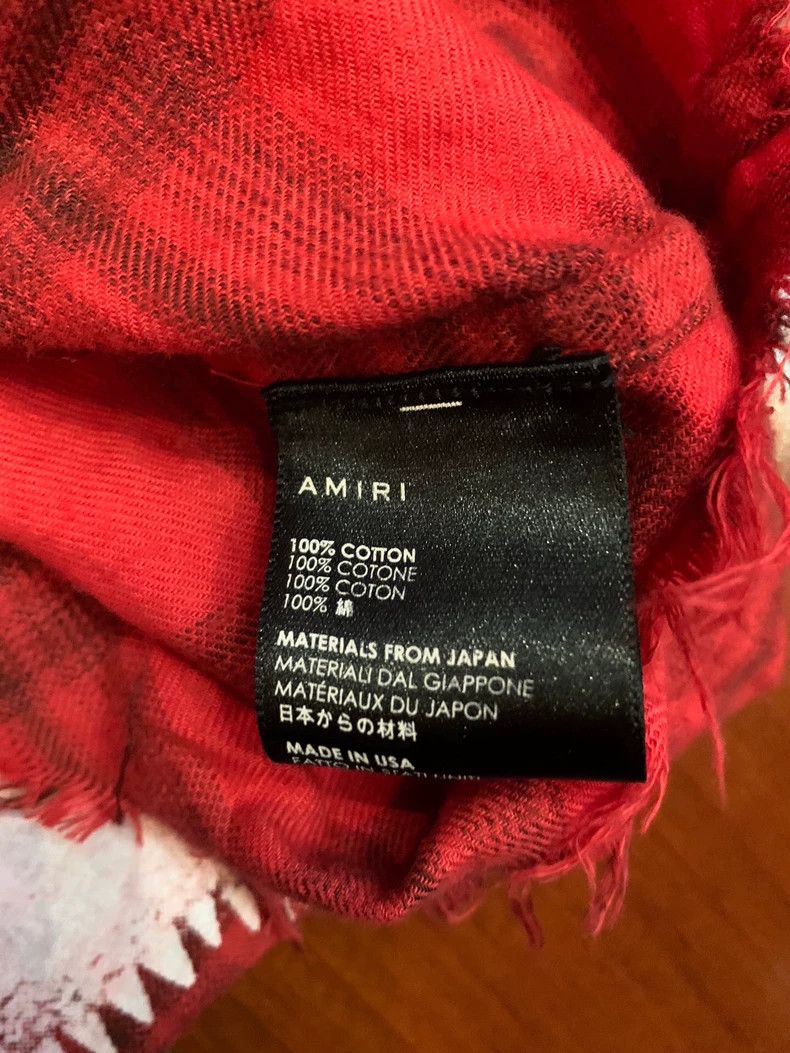 Amiri Amiri 18th season OG distressed shirt Size US S / EU 44-46 / 1 - 4 Thumbnail