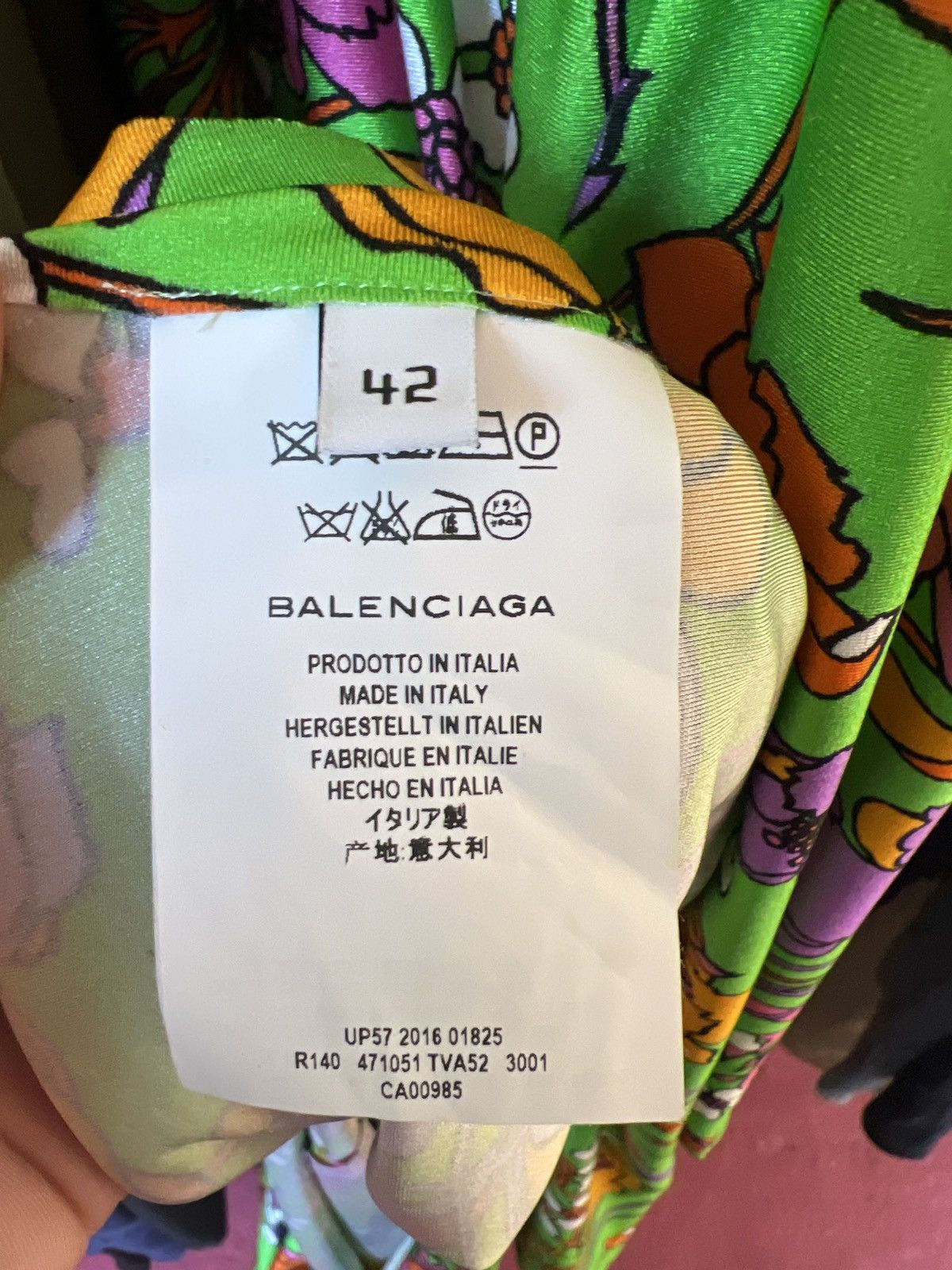 Balenciaga 2016 Balenciaga Floral Dress Size M / US 6-8 / IT 42-44 - 8 Thumbnail