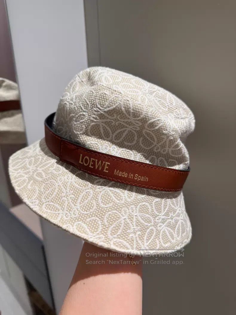 Loewe Loewe size 59 Fisherman Hat, Beige, Size 59 Size ONE SIZE - 2 Thumbnail