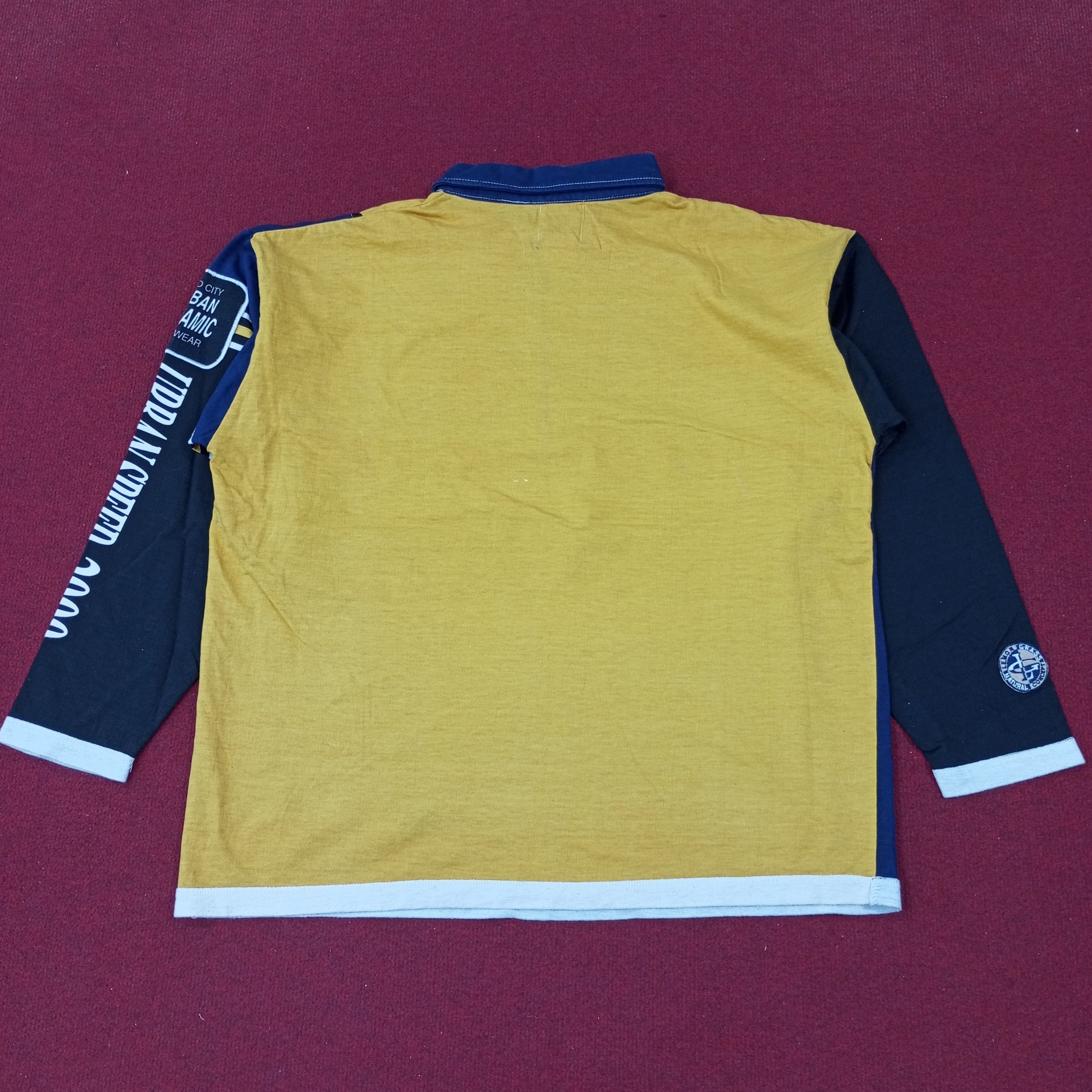 Vintage Lemon Grass Urban Speed 2000 Half Zipper Sweatshirt c222n16 Size US XL / EU 56 / 4 - 3 Thumbnail