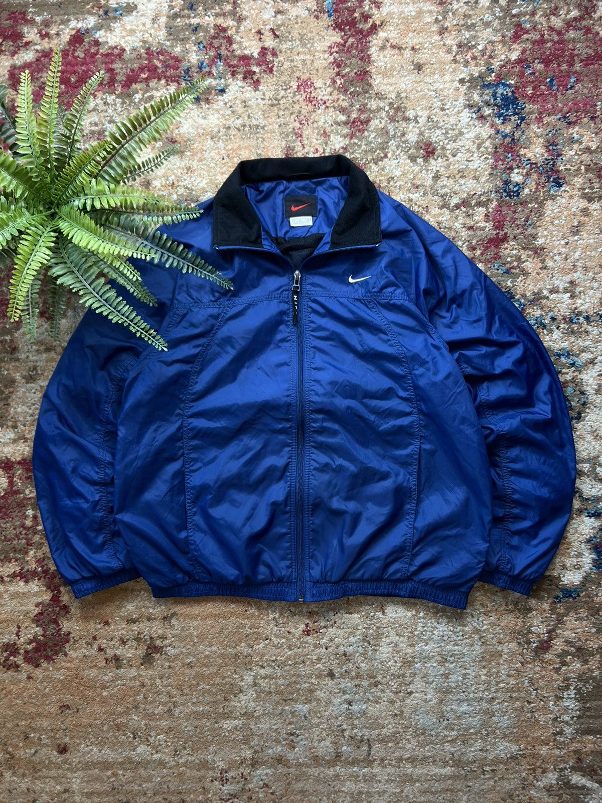 Nike × Vintage 🪬90’s NIKE SWOOSH LOGO RETRO Y2K JACKET RARE Size US S / EU 44-46 / 1 - 1 Thumbnail