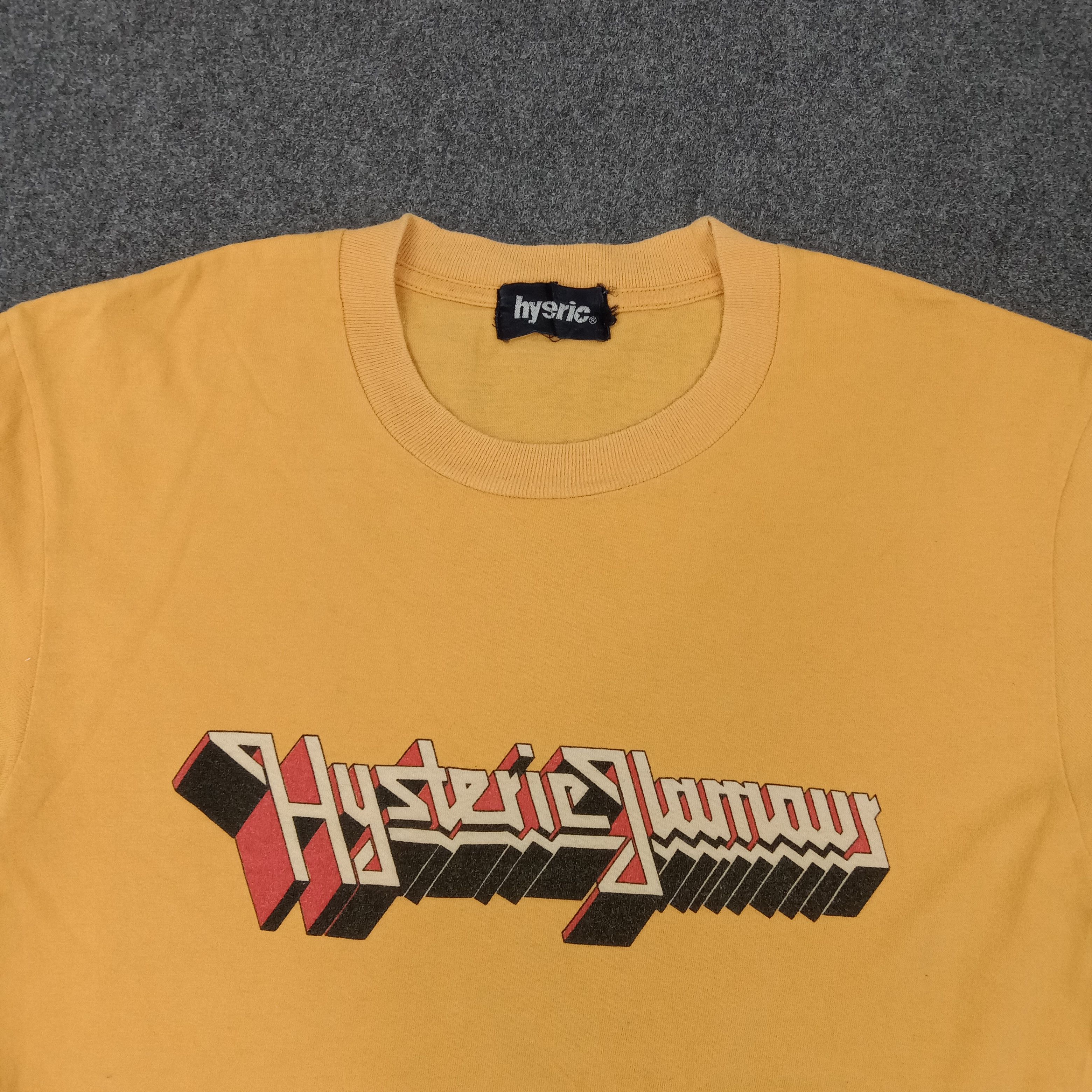 Hysteric Glamour × Japanese Brand × Vintage Hysteric Glamour Judas Priest Band Japanese Tshirt Size US M / EU 48-50 / 2 - 2 Thumbnail