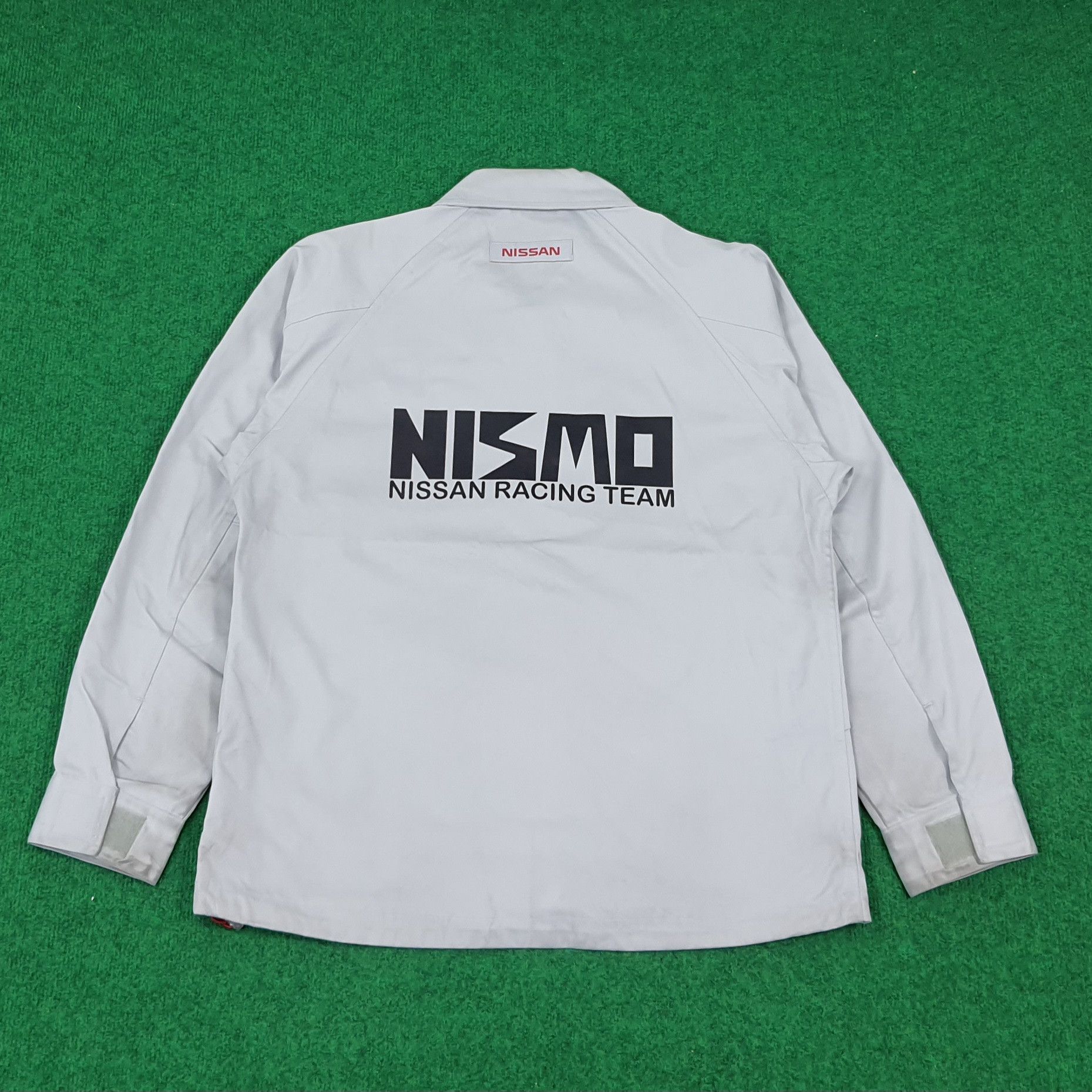Japanese Brand × Vintage Vintage NISMO Nissan Racing Team Japan Motorsports Jacket Size US M / EU 48-50 / 2 - 1 Thumbnail