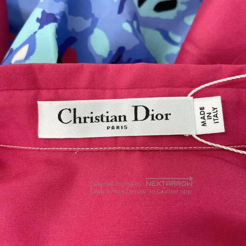 Dior Dior Colorful Cotton Short Sleeve Shirt . Size S / US 4 / IT 40 - 5 Thumbnail