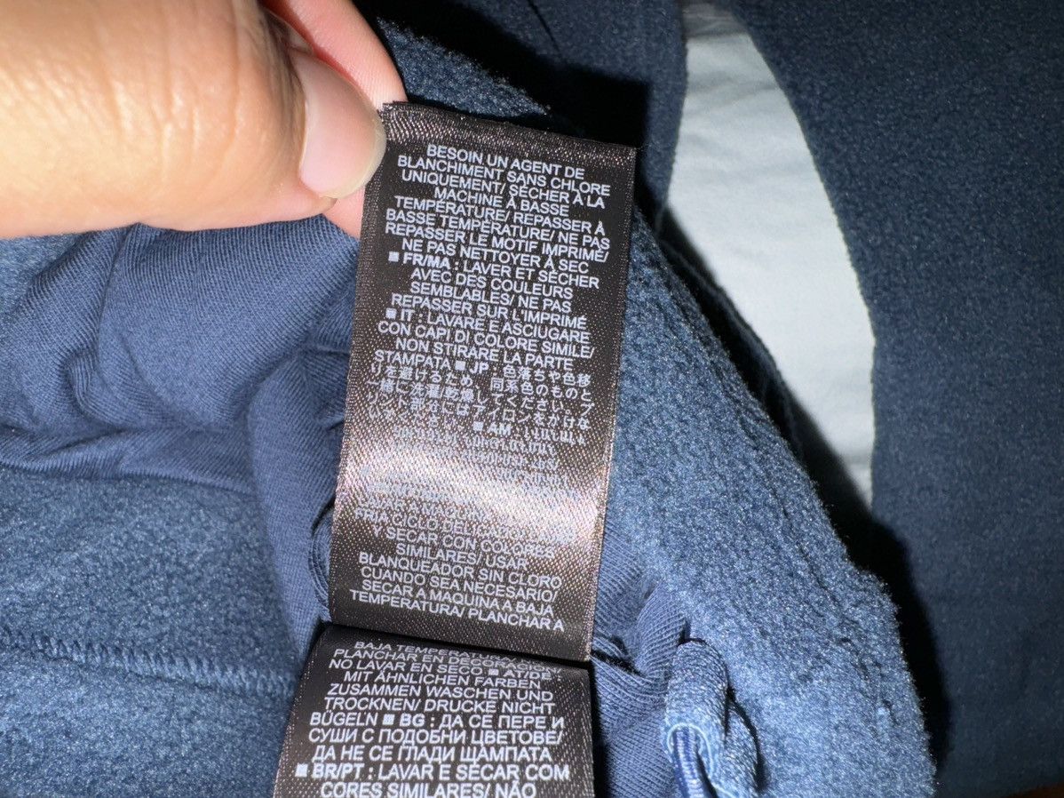 Balenciaga × Gap × Kanye West Yeezy Gap Polar Fleece Hoodie Navy Size Small Size US S / EU 44-46 / 1 - 15 Thumbnail