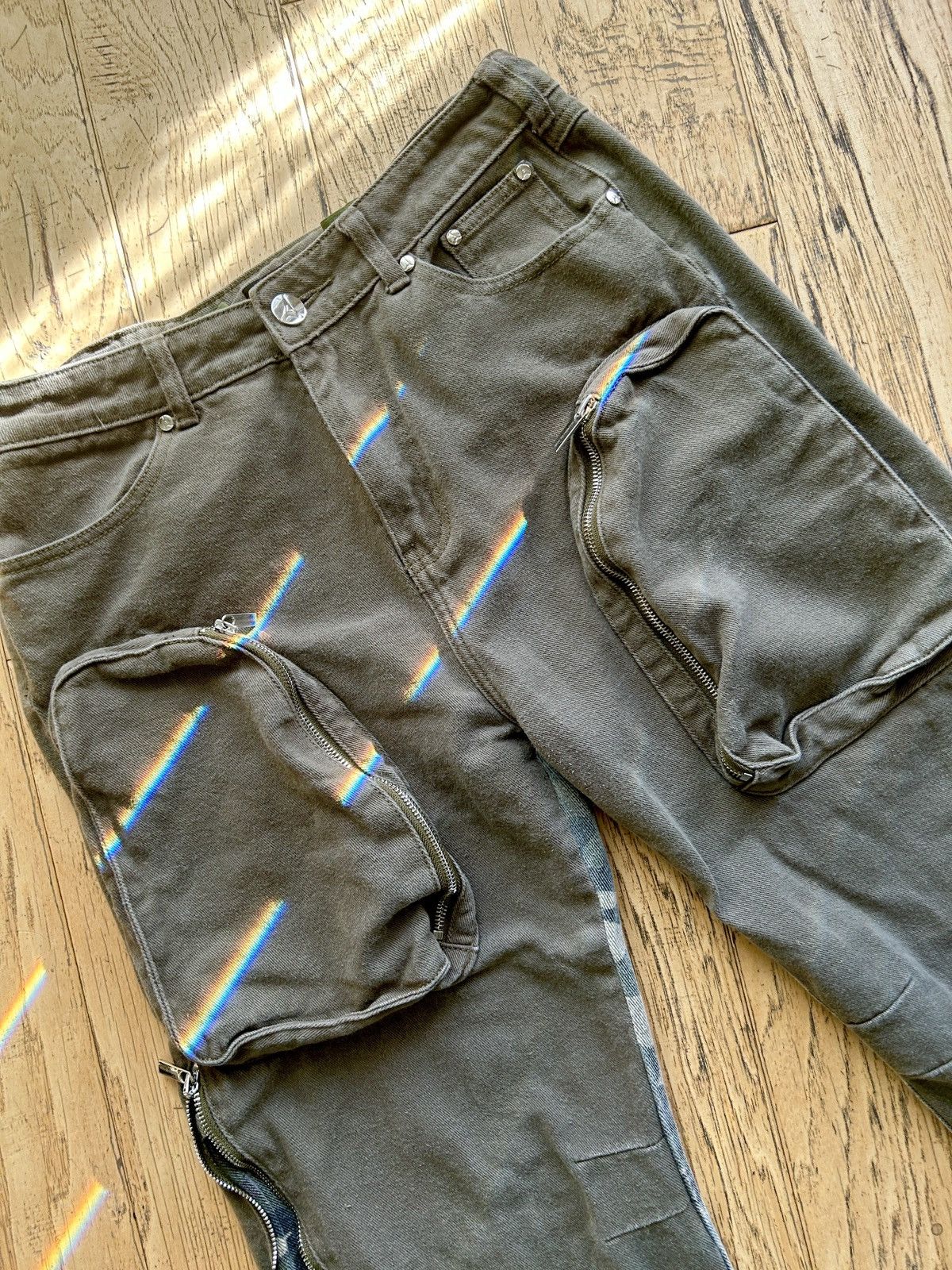 Maniere De Vior MANIERE DE VOIR CAMO ZIP PANTS Size 27" / US 4 / IT 40 - 5 Thumbnail