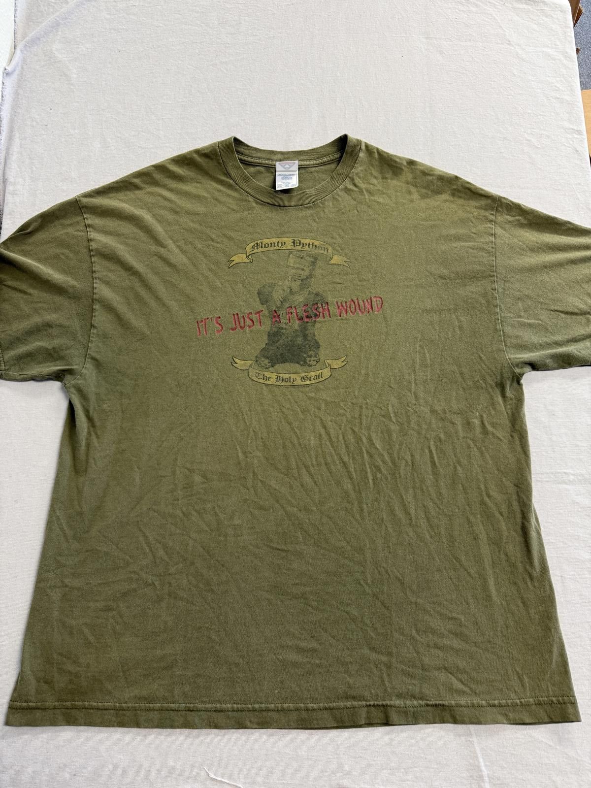 Designer T-shirt Monty Python and The Holy Grail Just a Flesh Wound Size US XXL / EU 58 / 5 - 1 Thumbnail