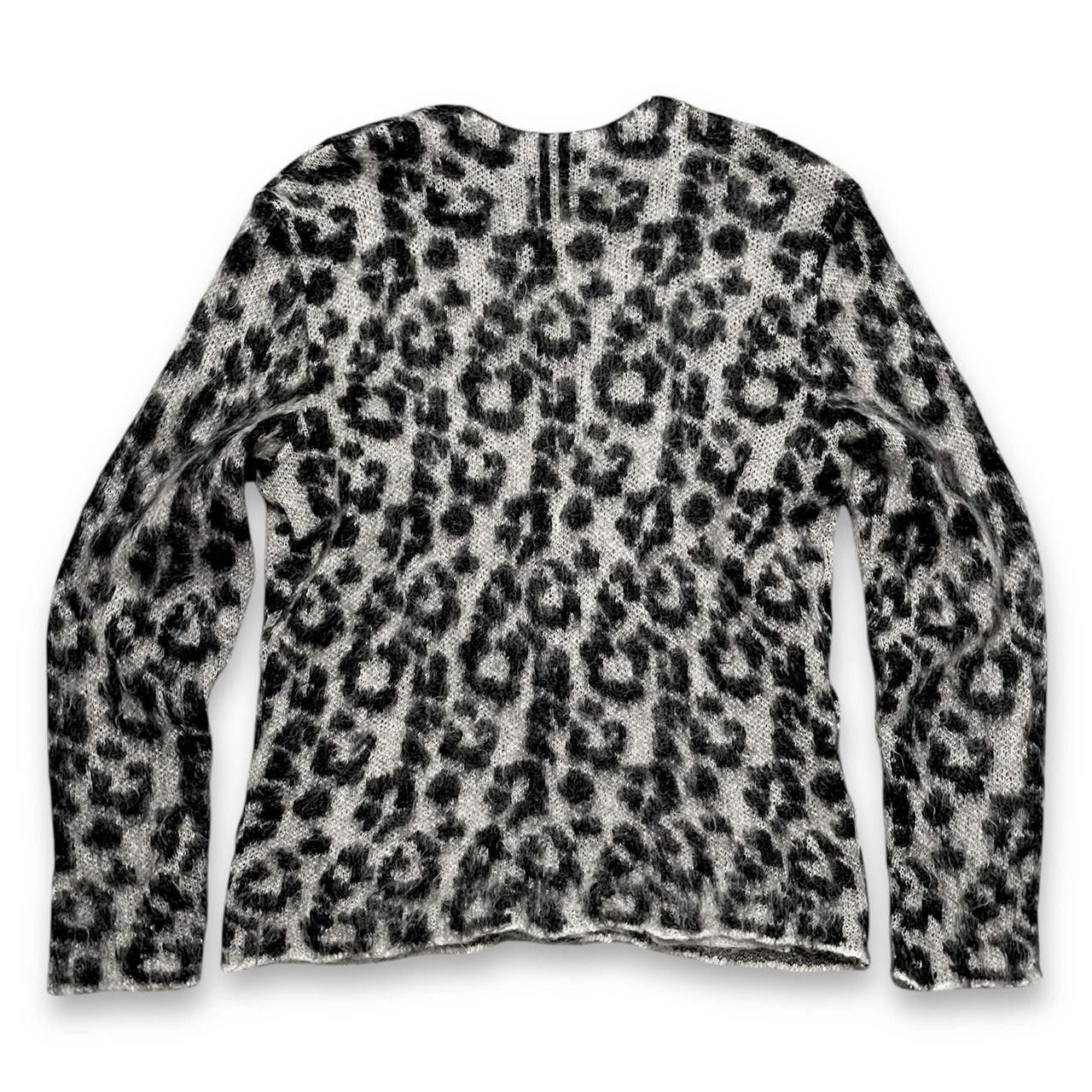 Saint Laurent Paris Saint Laurent FW13 Mohair Leopard Print Cardigan Size US S / EU 44-46 / 1 - 2 Thumbnail
