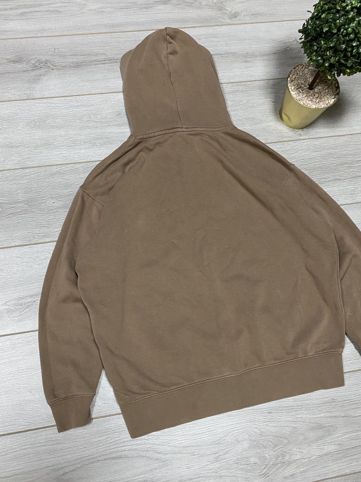Nike Nike Brown Travis Style Center Logo Swoosh Hoodie Size US M / EU 48-50 / 2 - 8 Thumbnail