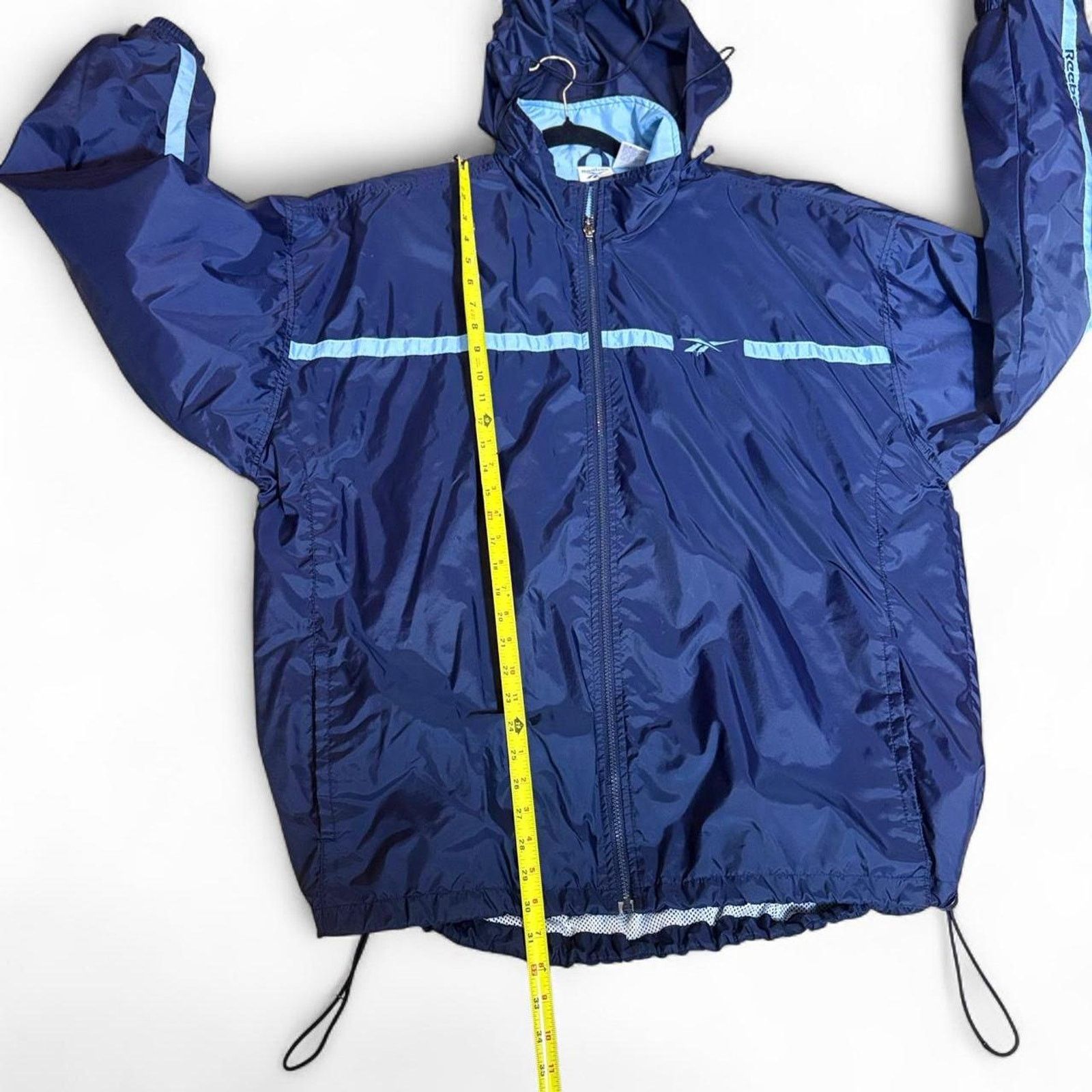 Reebok Vintage reebok 90s windbreaker track track hooded XL Size US XL / EU 56 / 4 - 7 Thumbnail