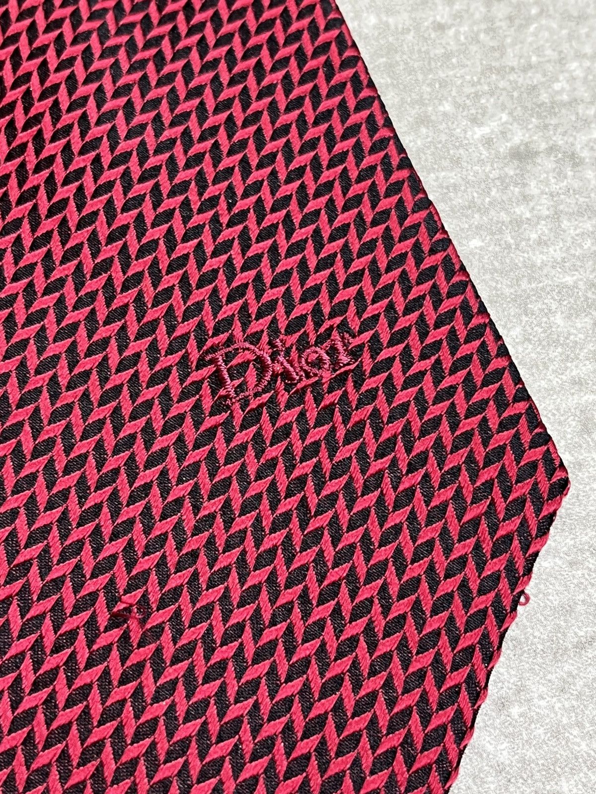 Christian Dior Monsieur Vintage Christian Dior Monsieur Silk Tie Size ONE SIZE - 4 Thumbnail