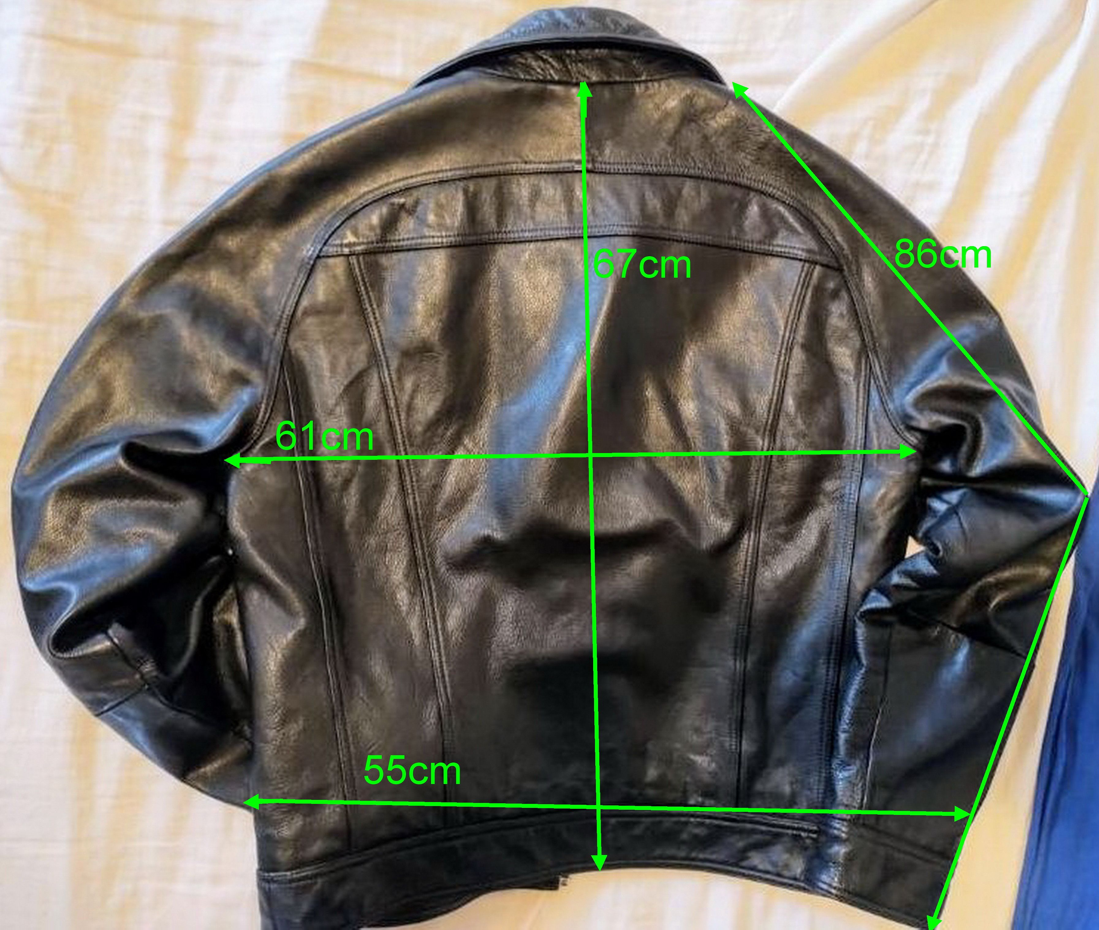 Iceberg ICEBERG Leather Jacket Italy Size US L / EU 52-54 / 3 - 9 Thumbnail