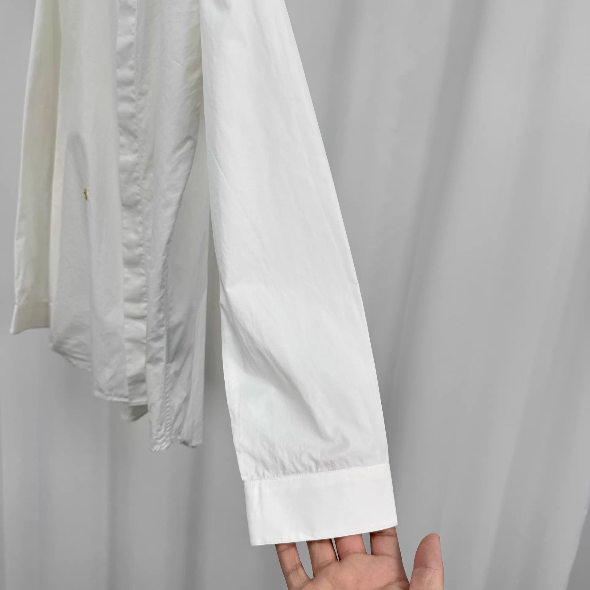 Dior Dior Gold Embroidered Bee Shirt 41 L 95 Collar Stain Size US L / EU 52-54 / 3 - 4 Thumbnail