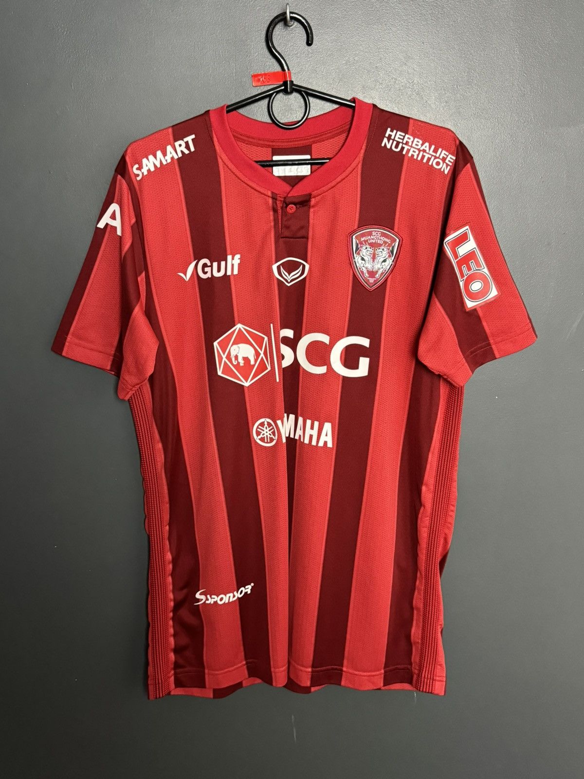 Other Muangthong United 2018 Home Chappuis Football Jersey Shirt Size US L / EU 52-54 / 3 - 1 Thumbnail