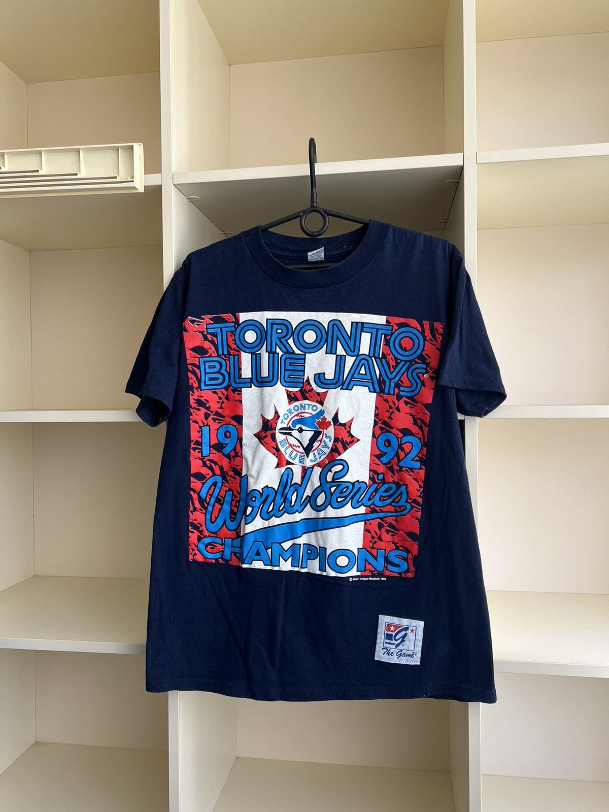 Vintage Vintage Toronto Blue Jays 1992 Major Legue Baseball T-Shirts Size US L / EU 52-54 / 3 - 2 Thumbnail