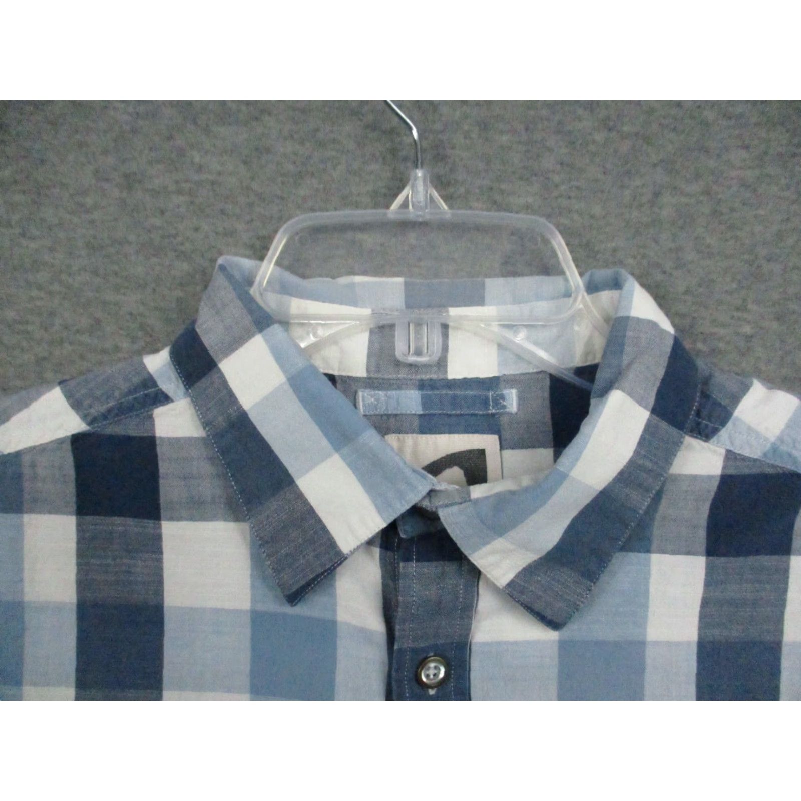 Mountain Khakis VINTAGE Mountain Khakis Shirt Medium Men's Button Cotton Blue Check Short Sleeve Size US M / EU 48-50 / 2 - 2 Thumbnail