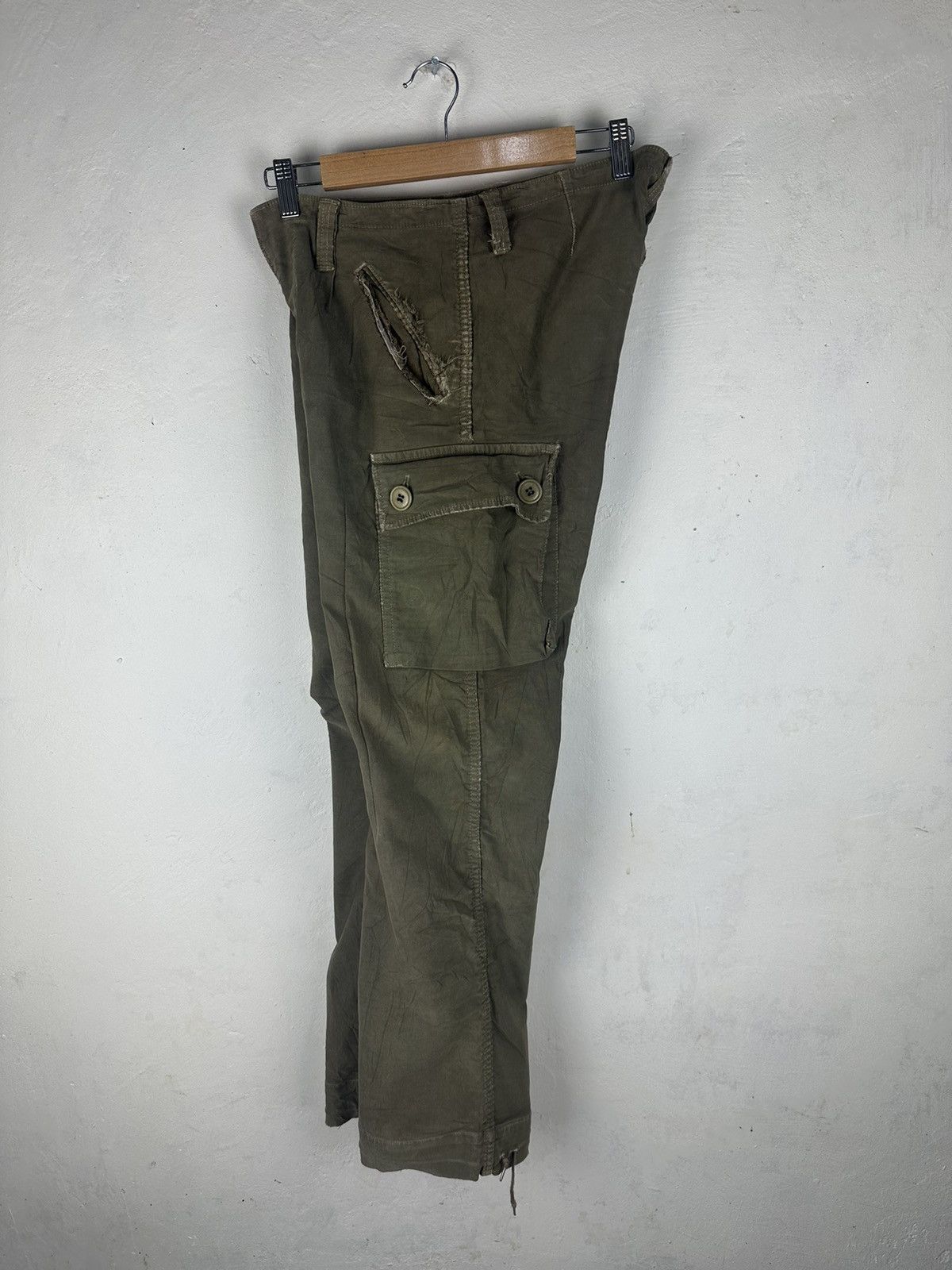 If Six Was Nine CARGO PANTS HR MARKET DRAWSTRING MULTIPOCKET SENDITIONARIES Size US 29 - 18 Thumbnail