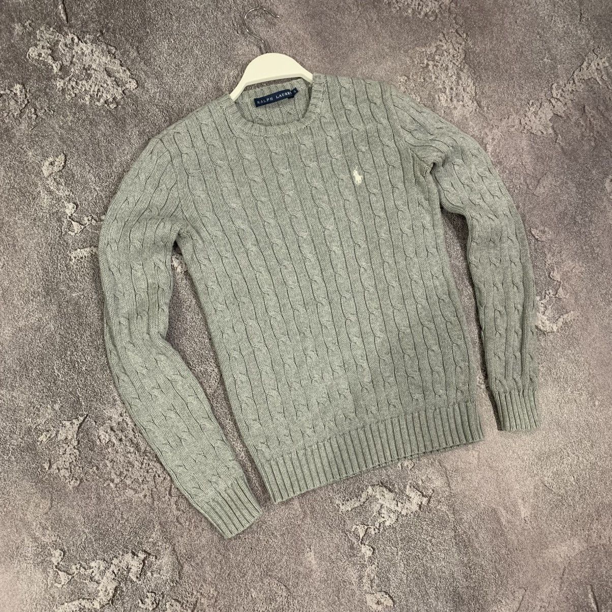 Polo Ralph Lauren Vintage Polo Ralph Lauren Gray Knited Sweater Size S Size S / US 4 / IT 40 - 7 Thumbnail