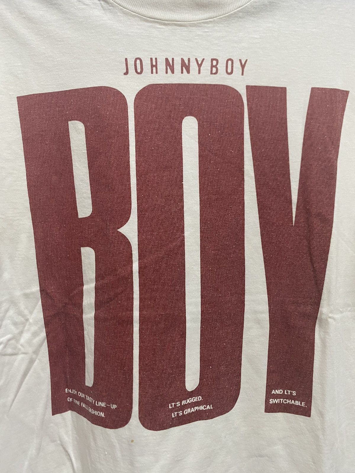 Vintage Vintage 90’s Johnny Boy Movie Tee Size US M / EU 48-50 / 2 - 2 Thumbnail
