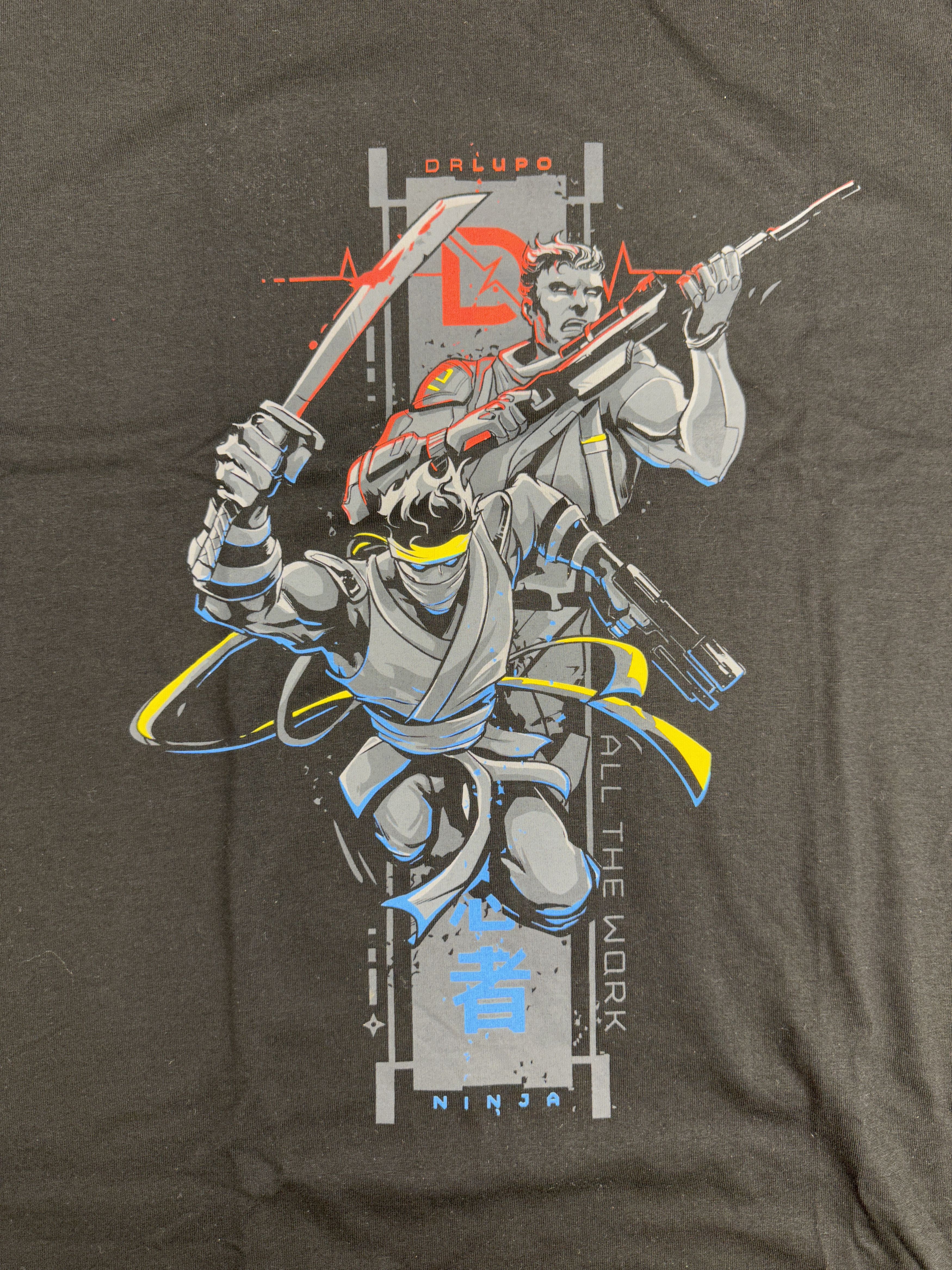 Other META ALL THE WORK GAMING TEE - M Size US M / EU 48-50 / 2 - 3 Thumbnail
