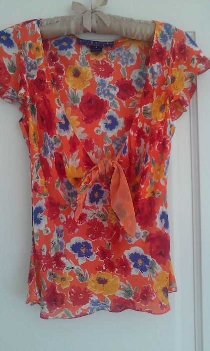Ralph Lauren Ralph Lauren Purple Label Silk Blouse Shirt Size XS / US 0-2 / IT 36-38 - 1 Thumbnail