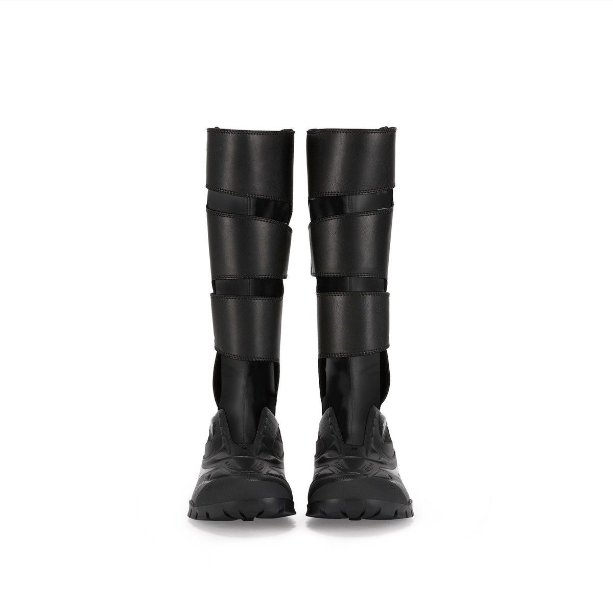 untitlab Untitlab Swift-Trek Faux-Leather Motorcycle Biker Boots Size US 9 / EU 42 - 4 Thumbnail