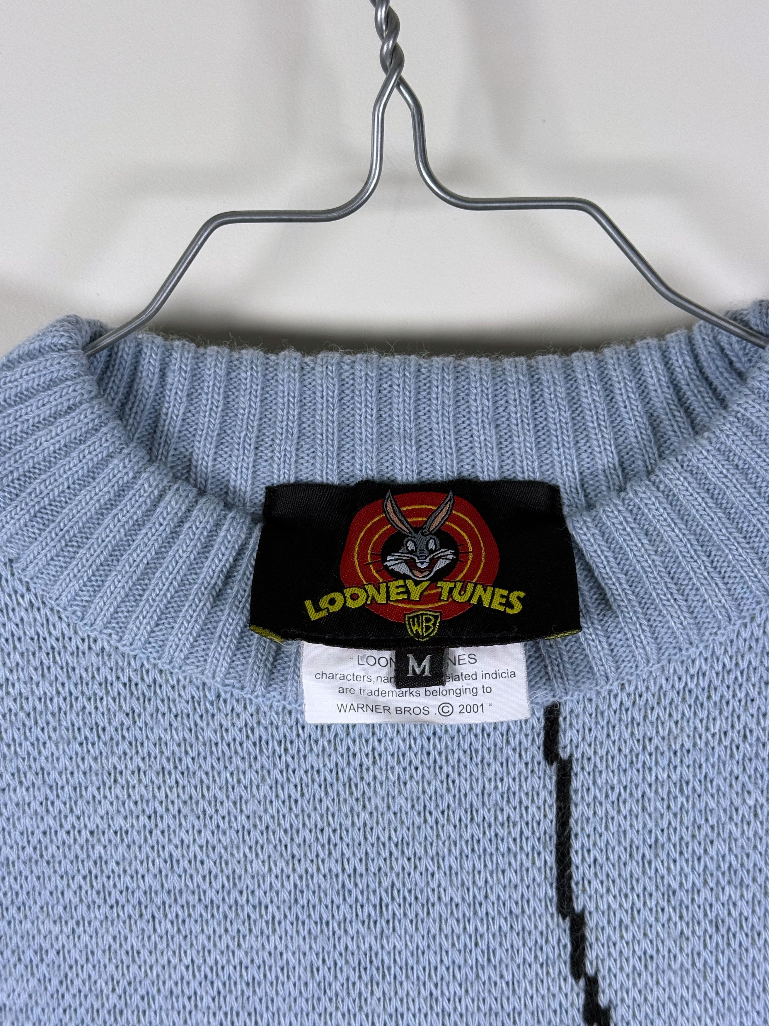 Warner Bros y2k Looney Tunes Warner Bros Tweety Bird Sweater Size US M / EU 48-50 / 2 - 3 Thumbnail