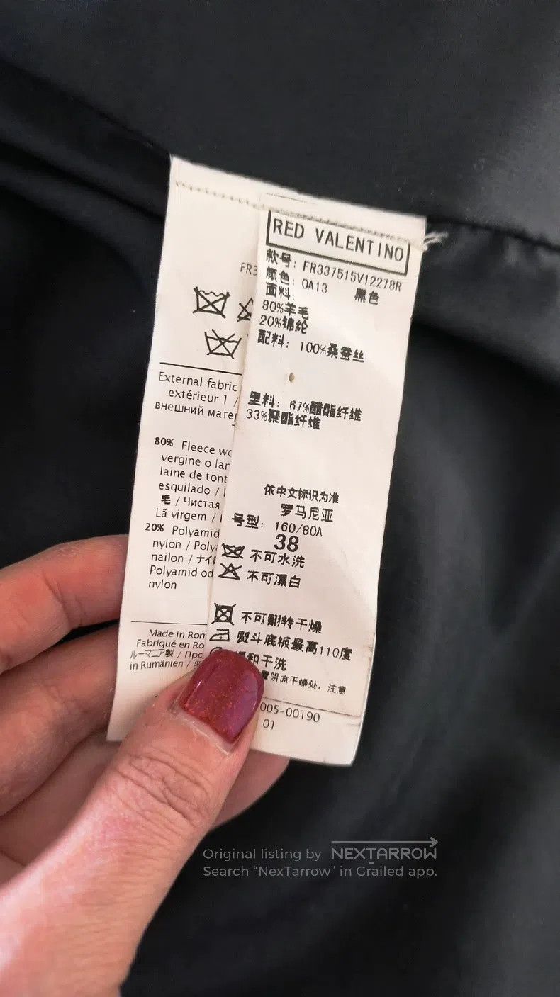 Valentino Valentino Wool coat Size XS / US 0-2 / IT 36-38 - 5 Thumbnail