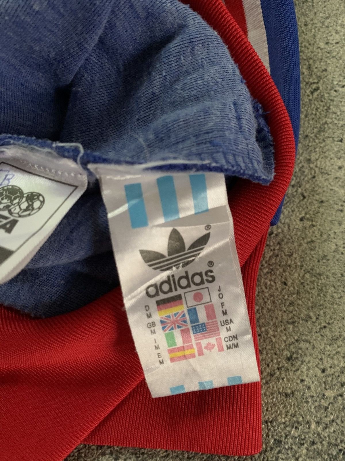 Adidas 🐍 Vintage Adidas France Track Jacket Size US M / EU 48-50 / 2 - 8 Thumbnail