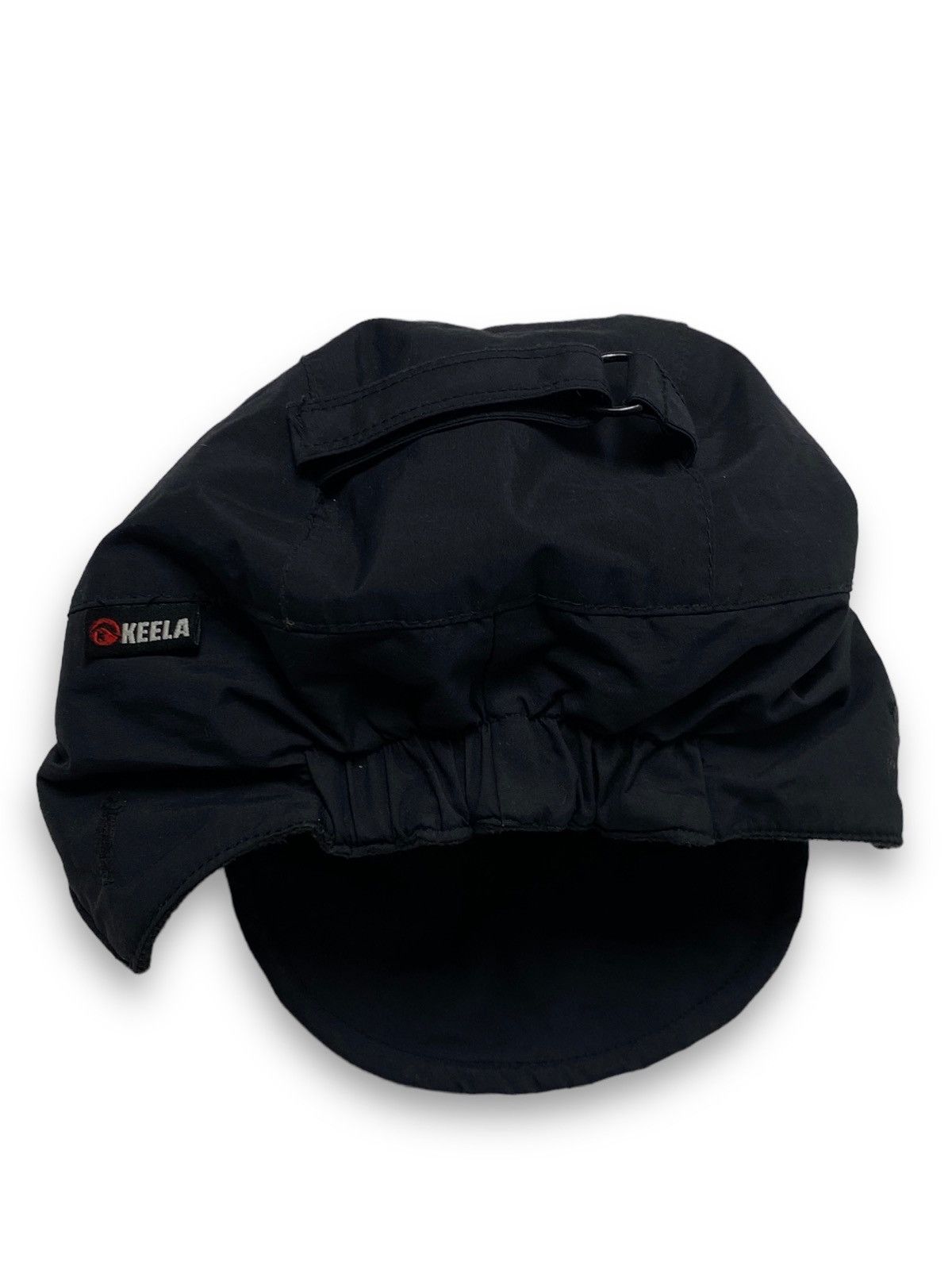 Vintage Vintage KEELA Black Nylon Hiking Shell Cap Size ONE SIZE - 4 Thumbnail