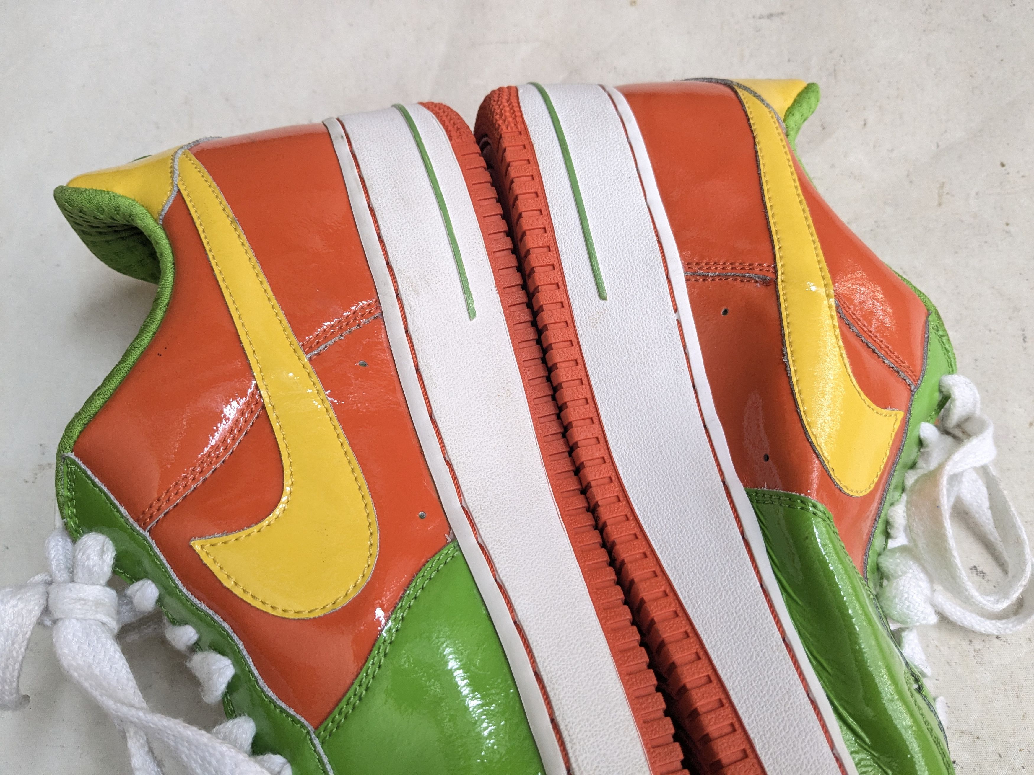 Nike Nike Air Force 1 Premium Citrus 2006 312945-372 Size US 13 / EU 46 - 11 Thumbnail