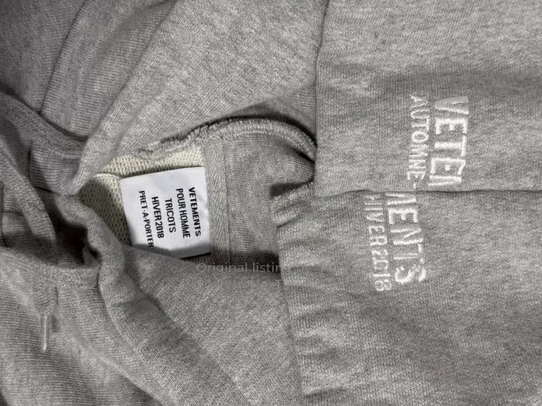 Vetements VETEMENTS Deconstructed Cut Hoodie Size US S / EU 44-46 / 1 - 2 Thumbnail