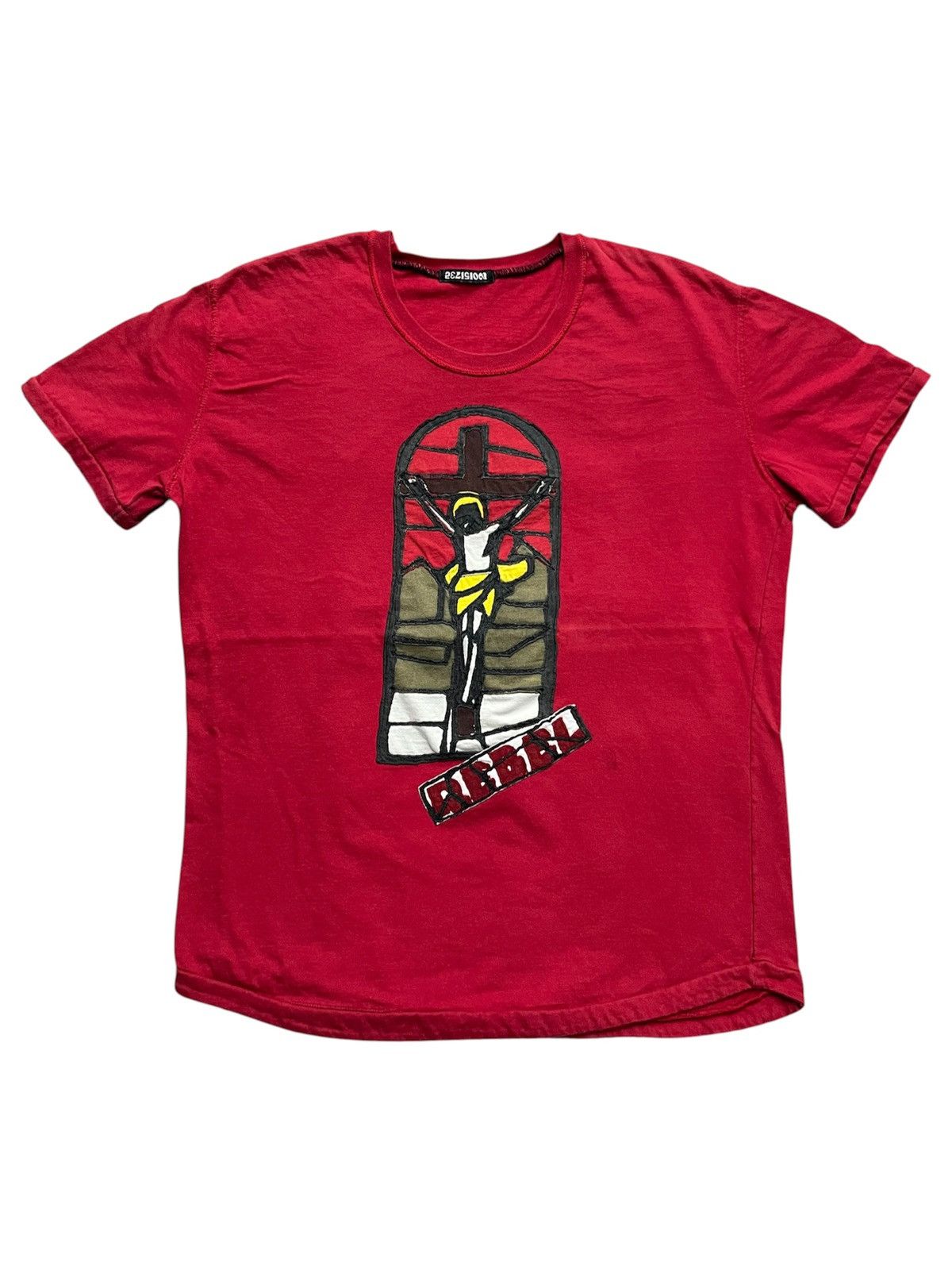 Other 20151735 Jesus On The Cross Patchwork T-Shirt Size US L / EU 52-54 / 3 - 1 Thumbnail