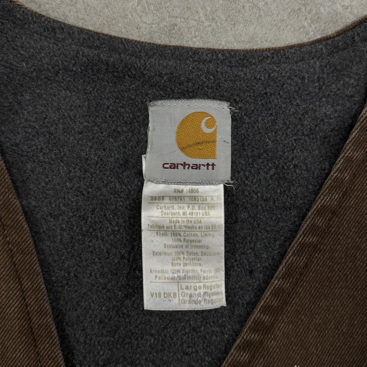 Carhartt Vintage Carhartt Vest Crazy Fade Size US L / EU 52-54 / 3 - 6 Thumbnail